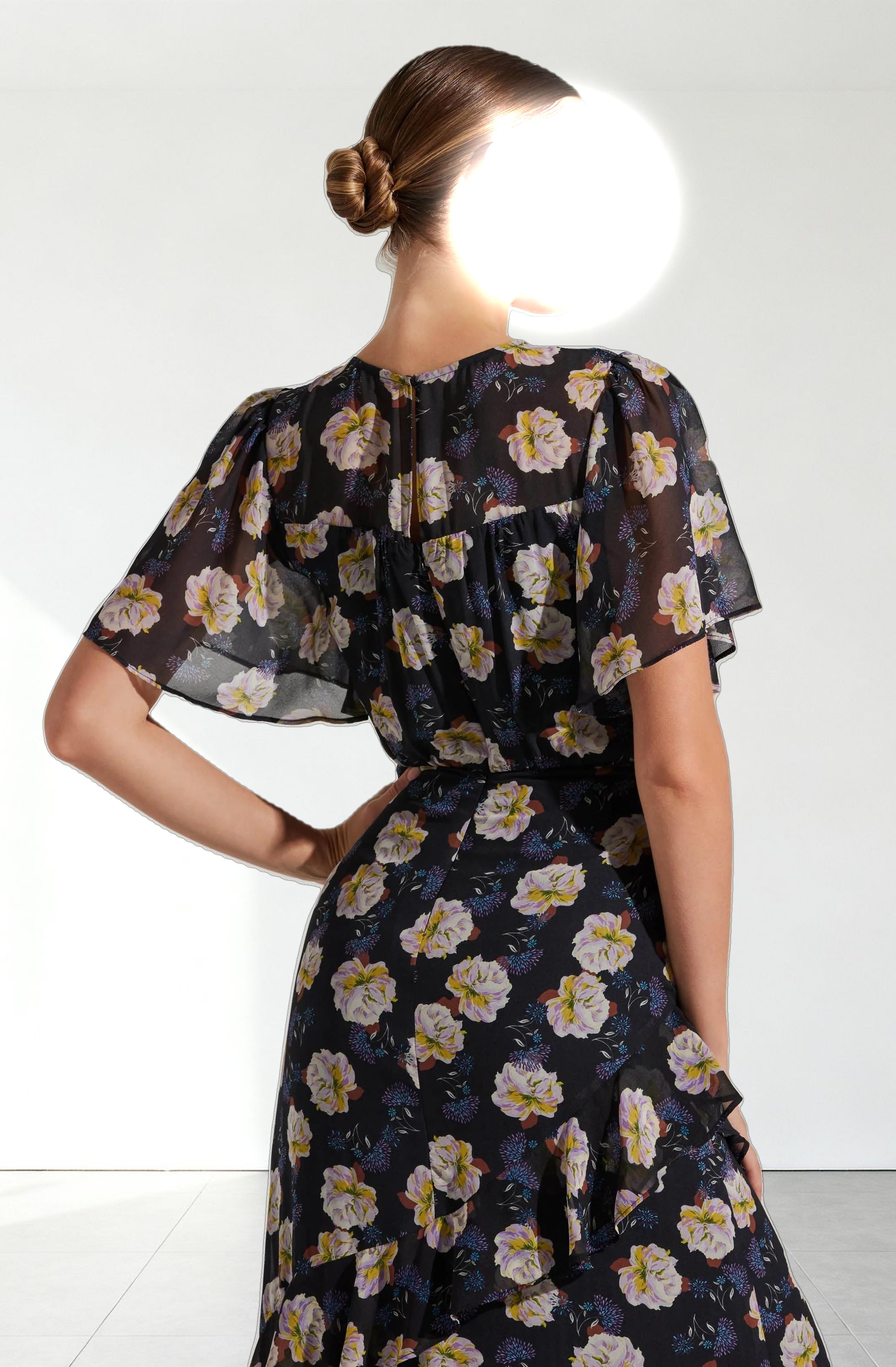 Floramae Floral Midi Dress
