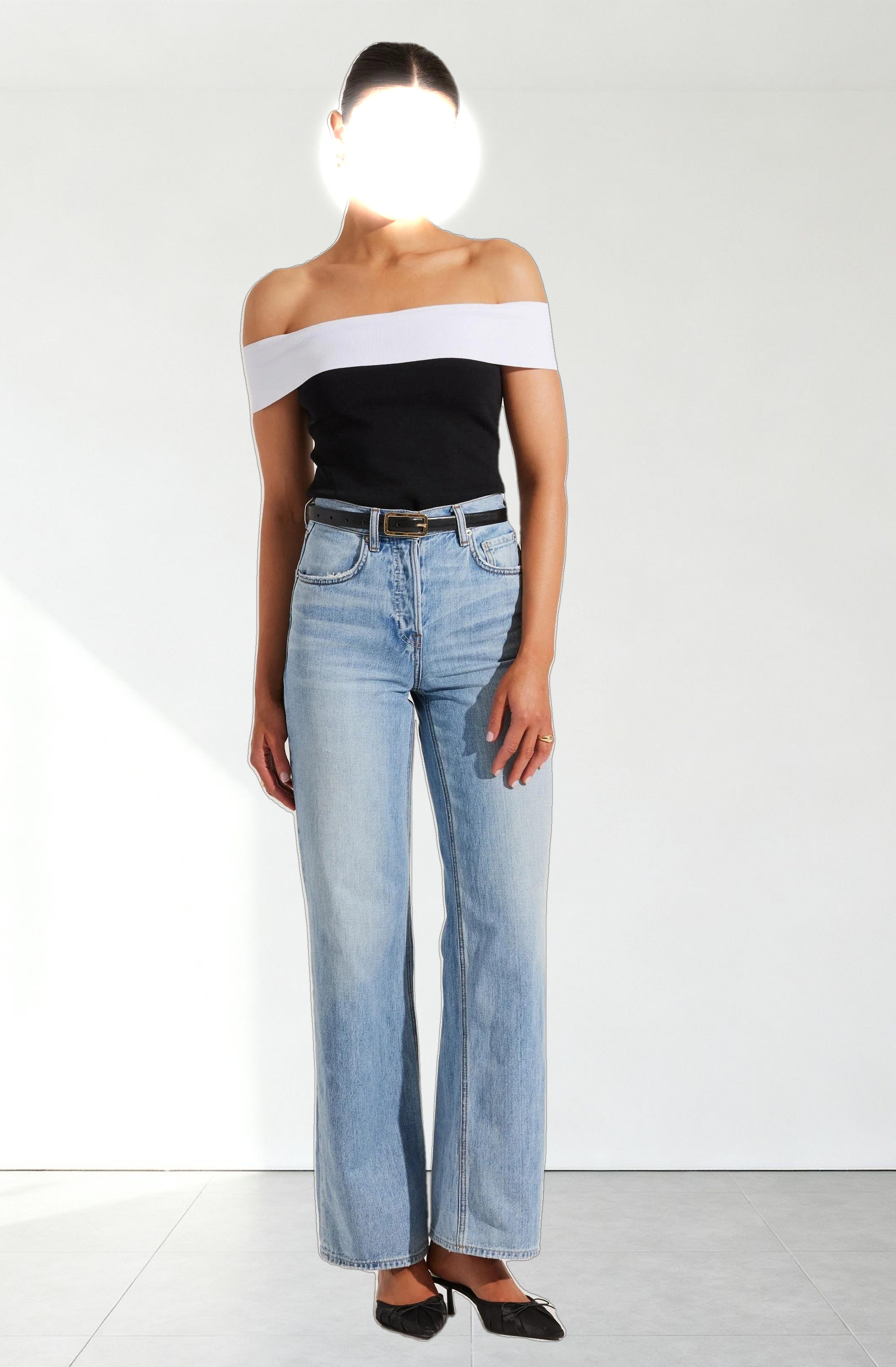 Rochelle Contrast Sweater Top