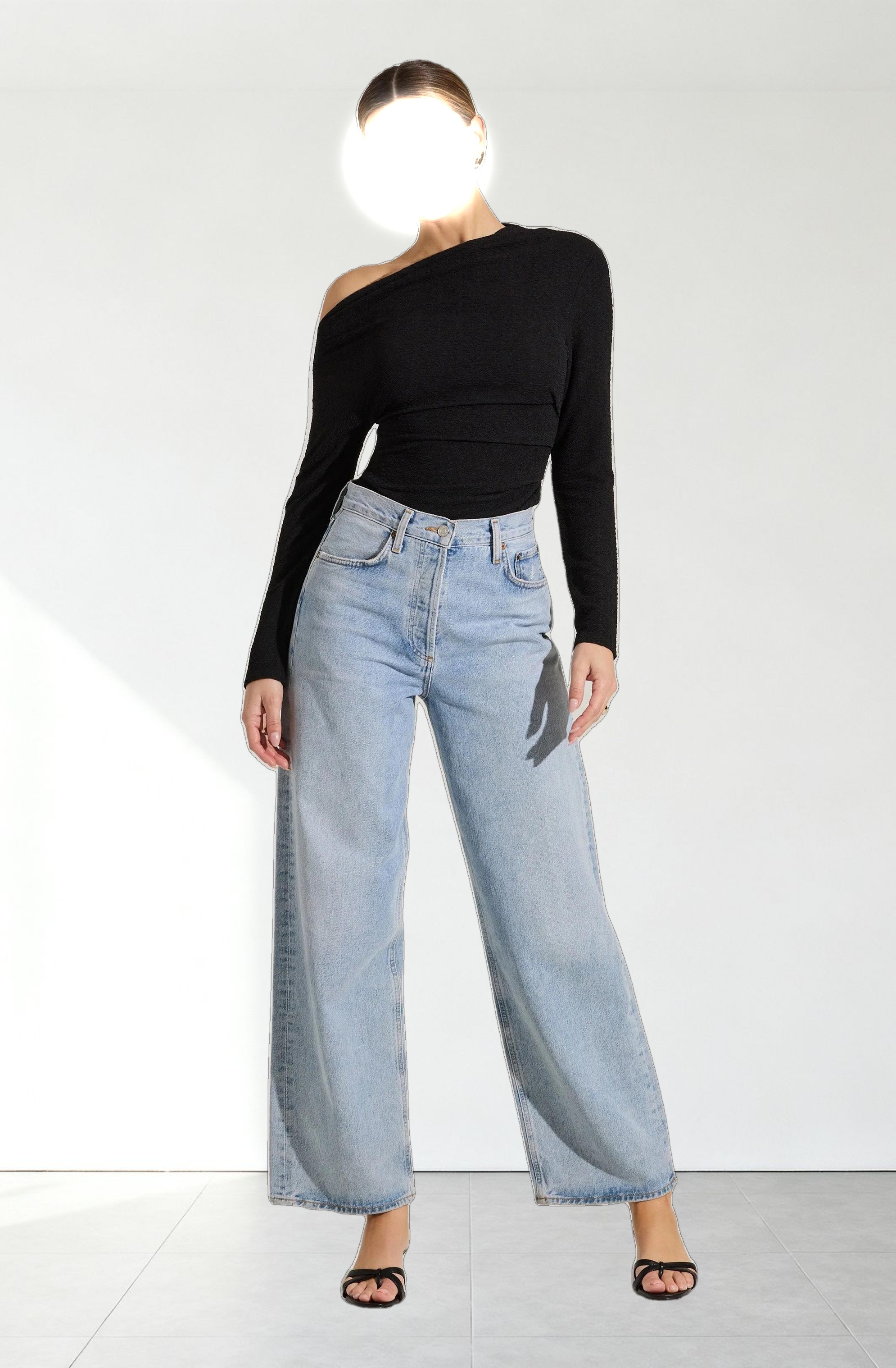 Textured Off Shoulder Top