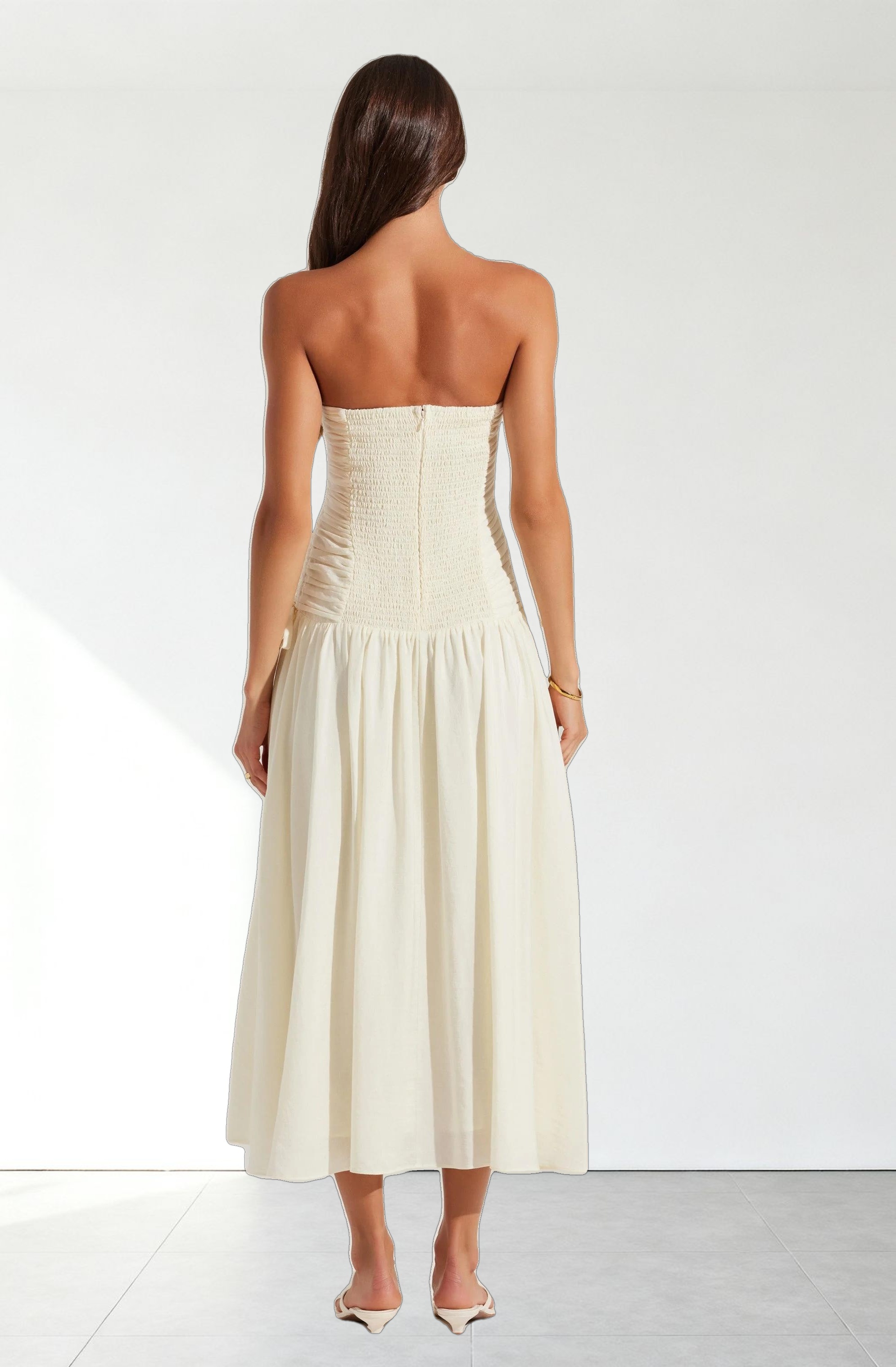 Zori Strapless Maxi Dress