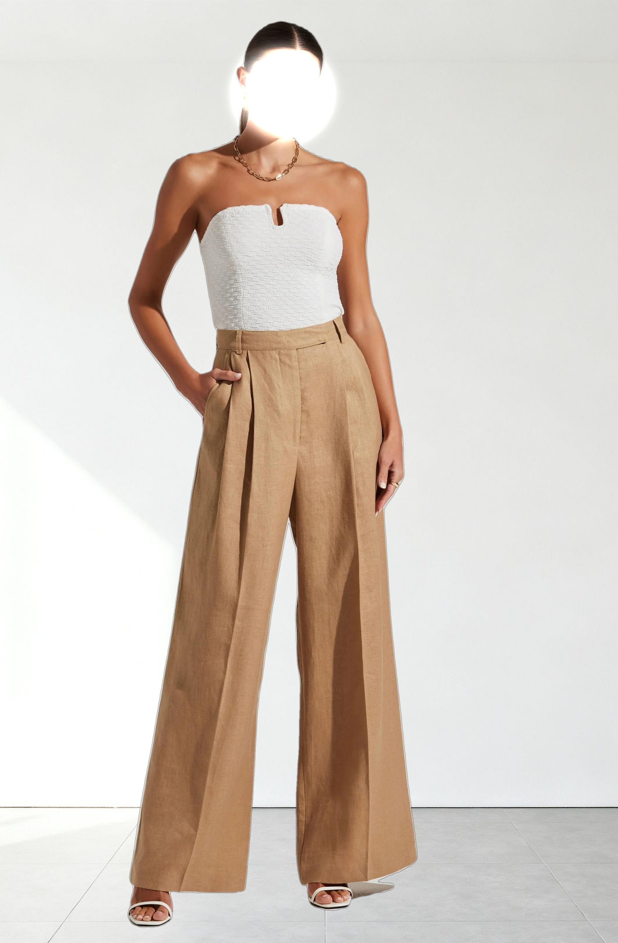 Milani Wide Leg Trouser Pants