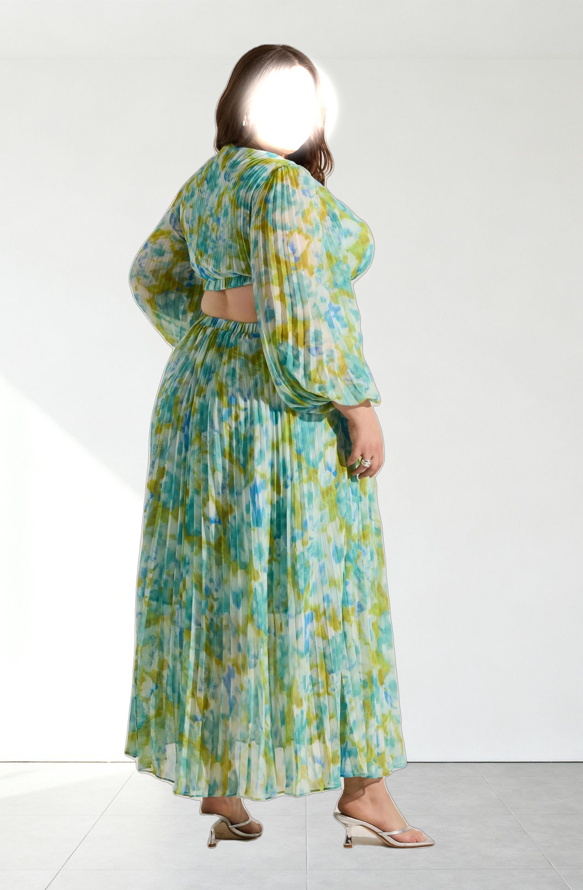 Revery Floral Long Sleeve Maxi Dress