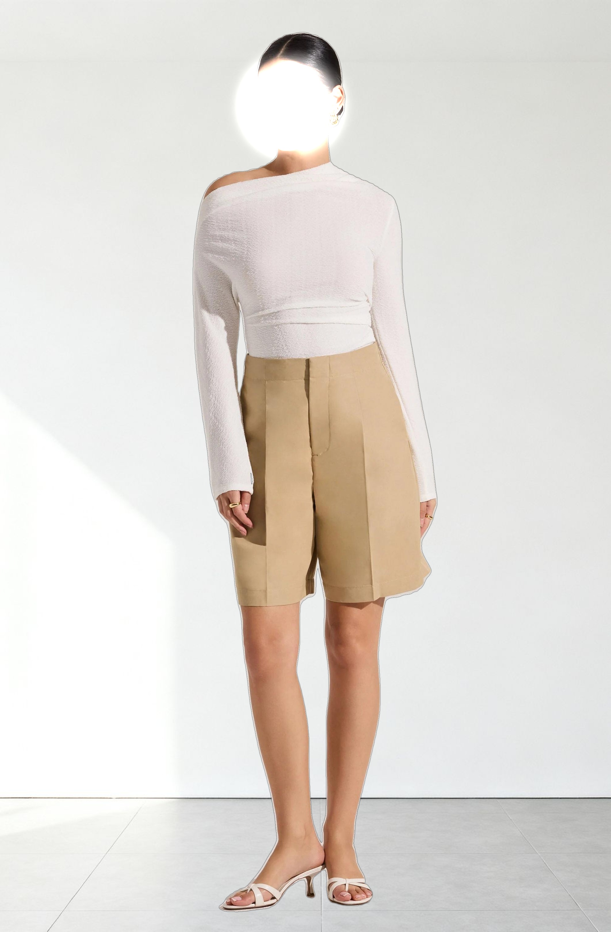 Textured Off Shoulder Top