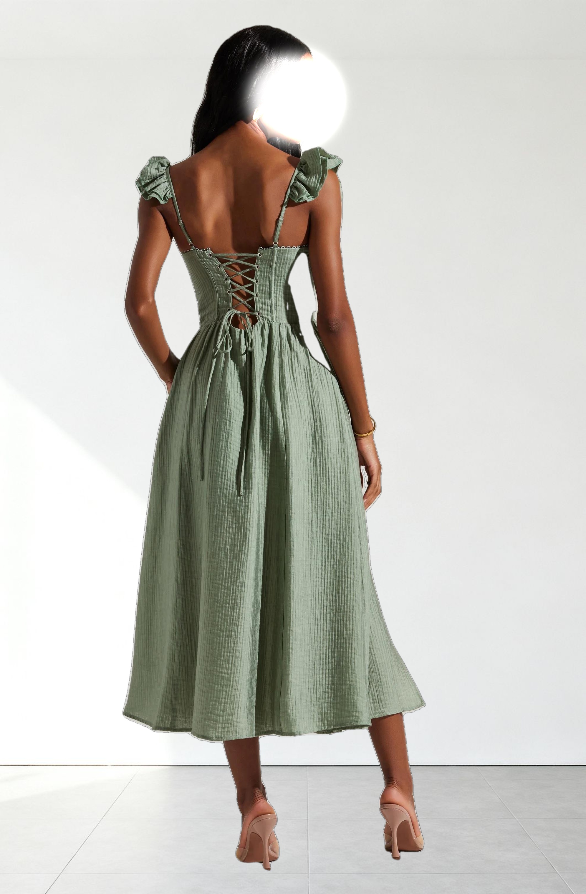 Wedelia Bustier Midi Dress