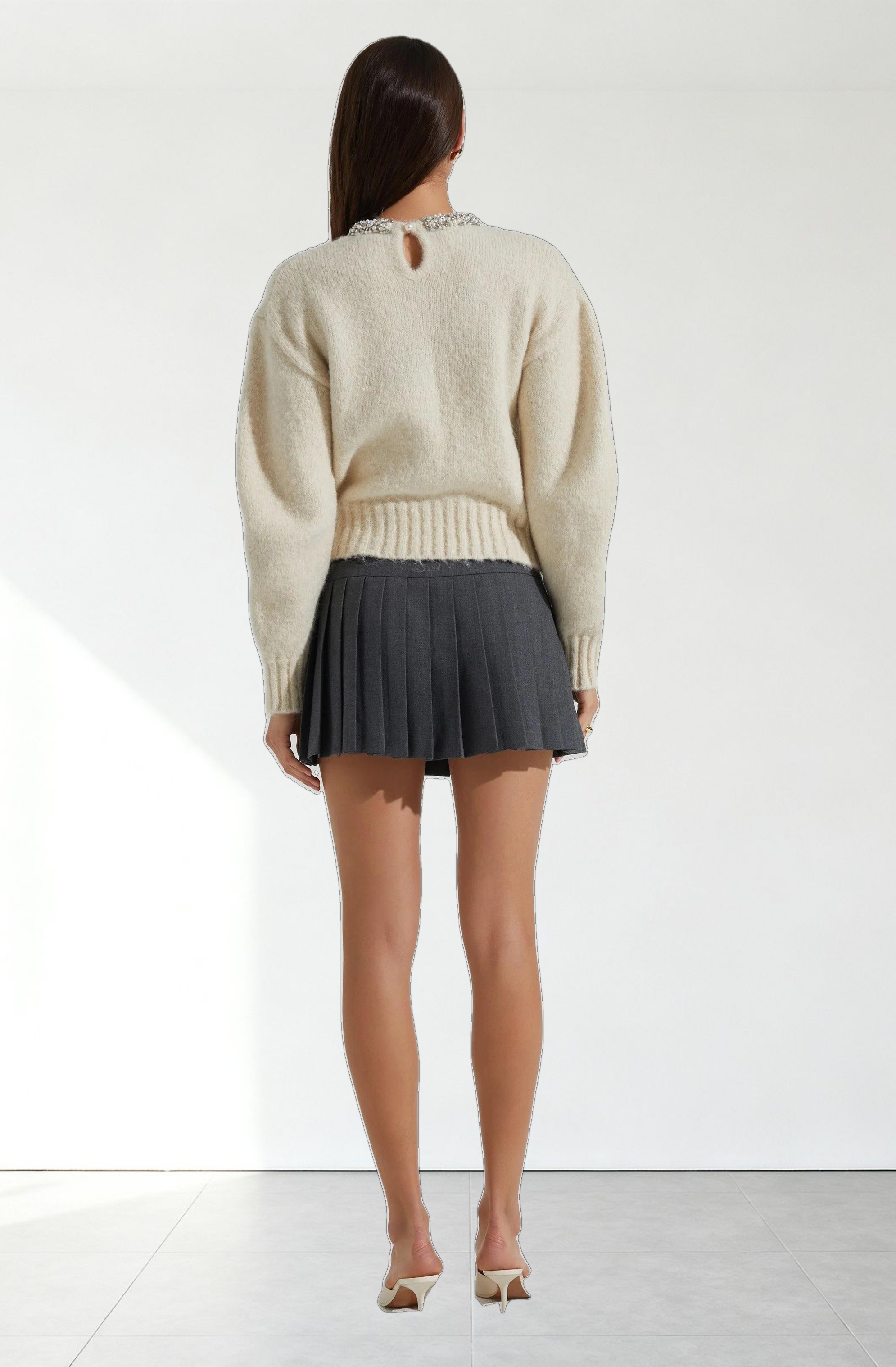 Rowyn Embellished Collar Sweater