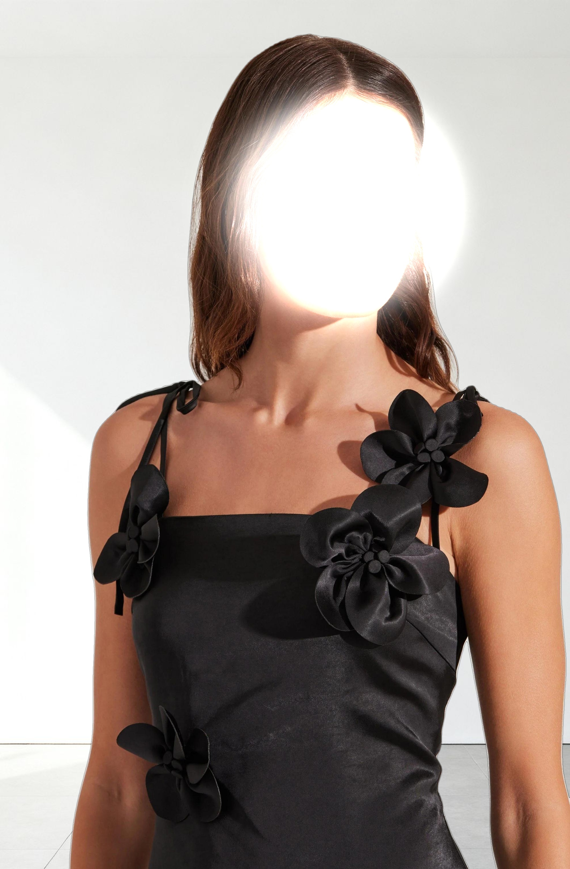 Cerelia 3D Floral Mini Dress