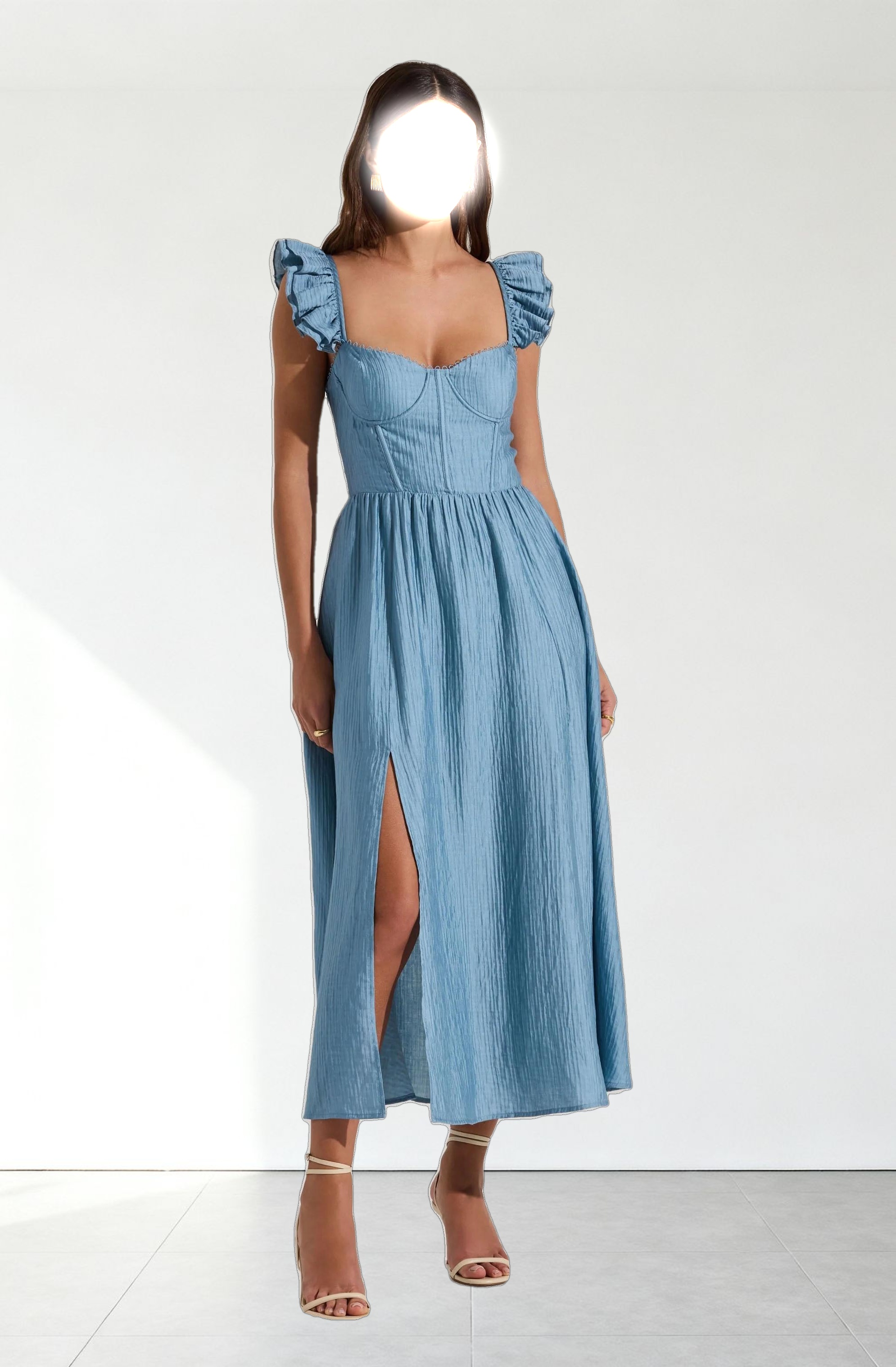 Wedelia Bustier Midi Dress