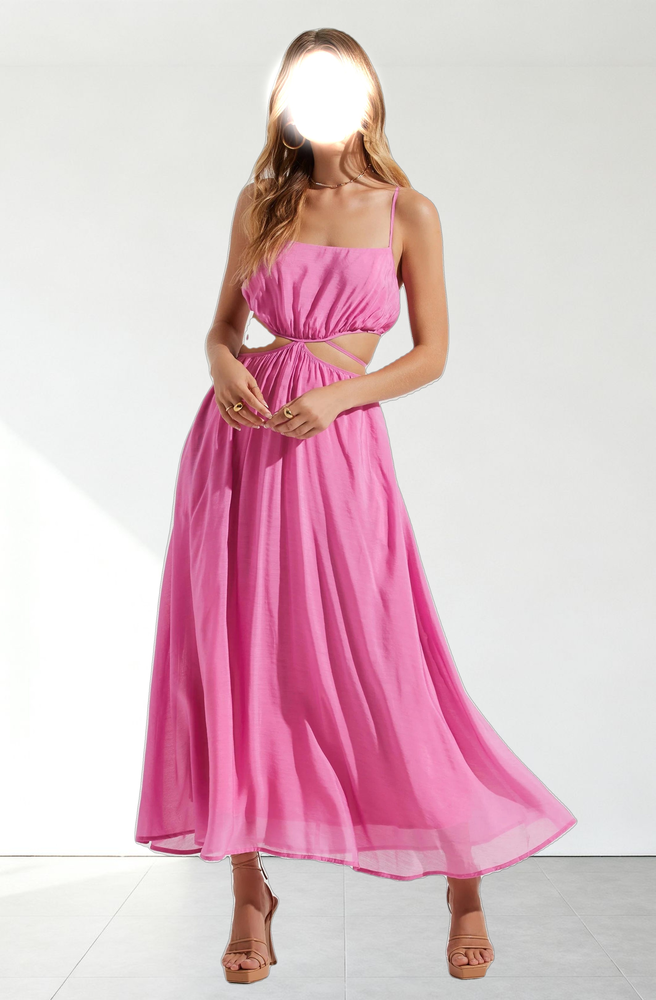 Sanger Cutout Midi Dress