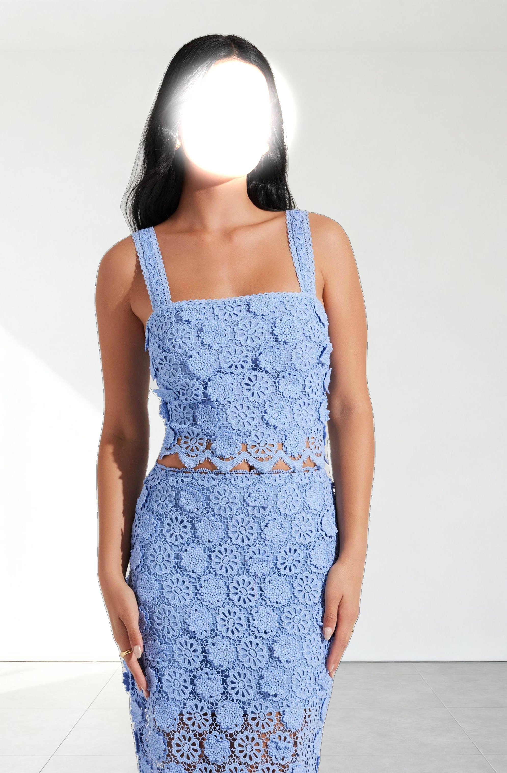 Jonae Crochet Lace Top