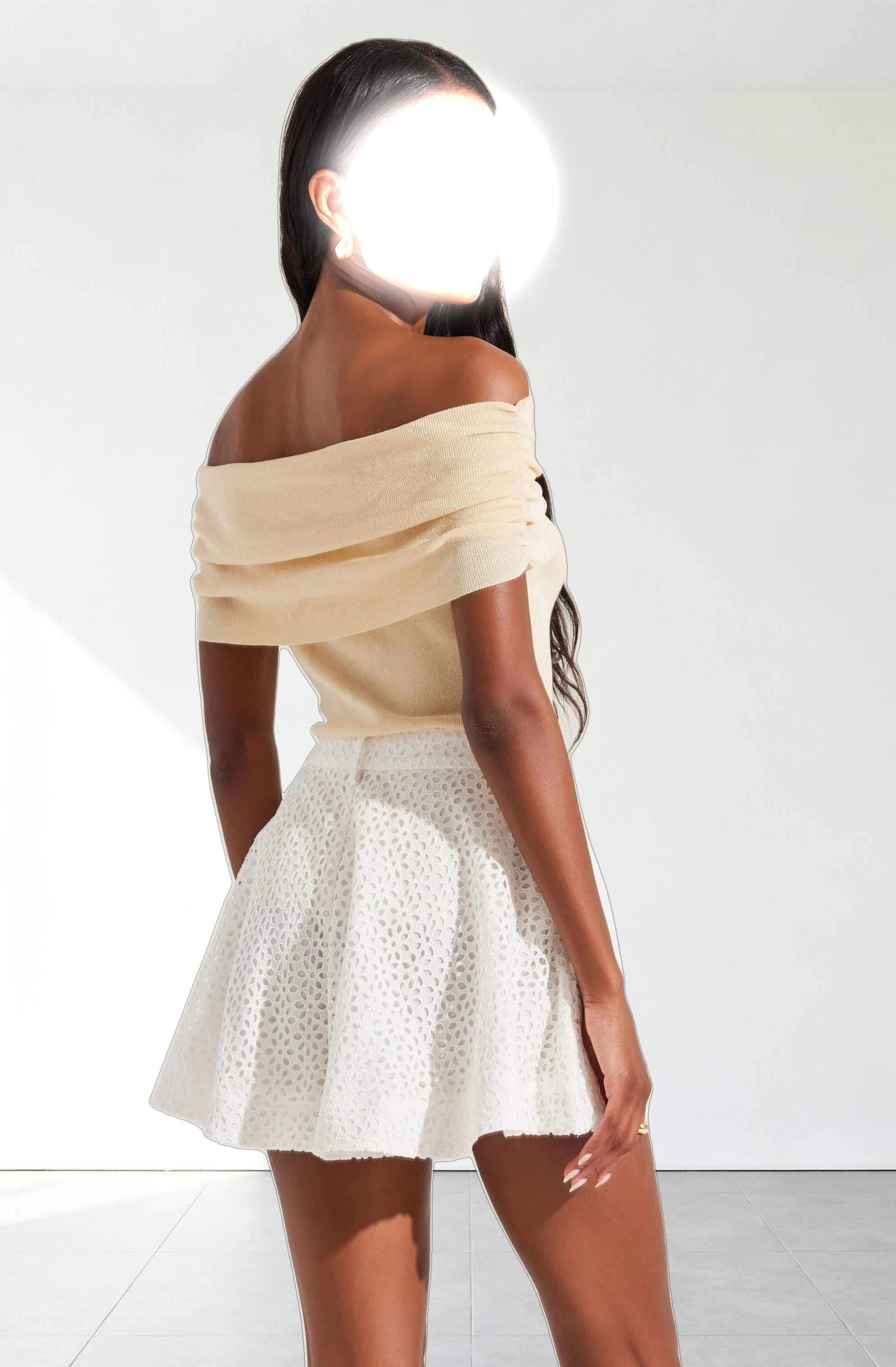 Kylin Off Shoulder Sweater Top