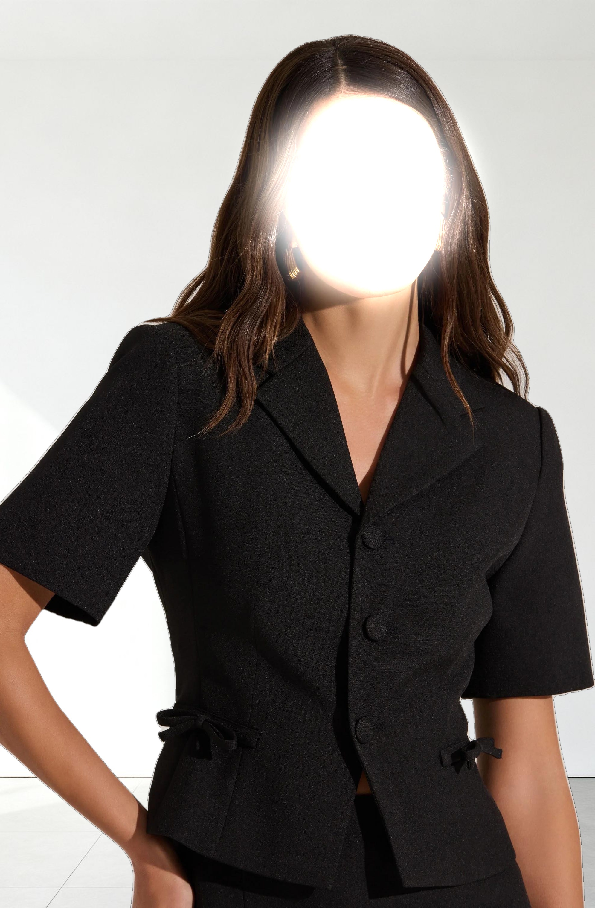 Sophie Bow Embellished Blazer