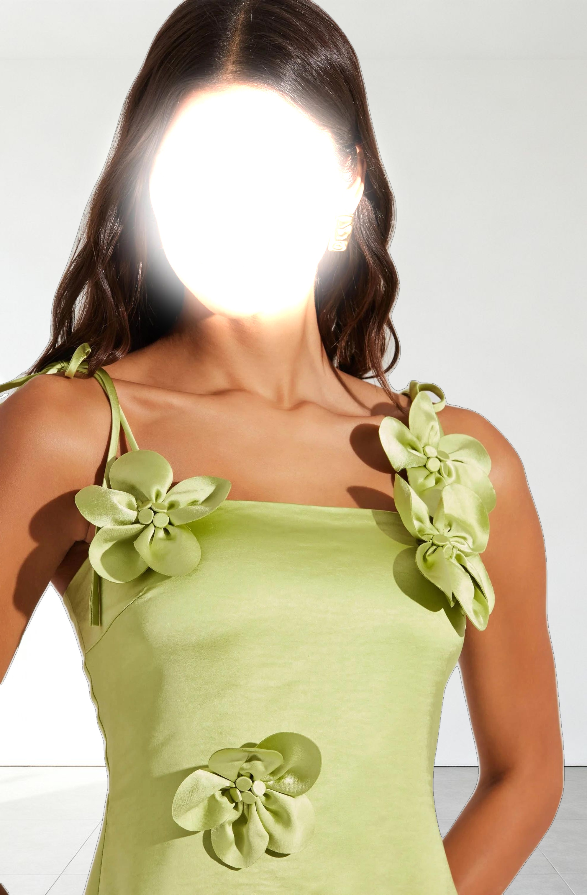 Cerelia 3D Floral Mini Dress