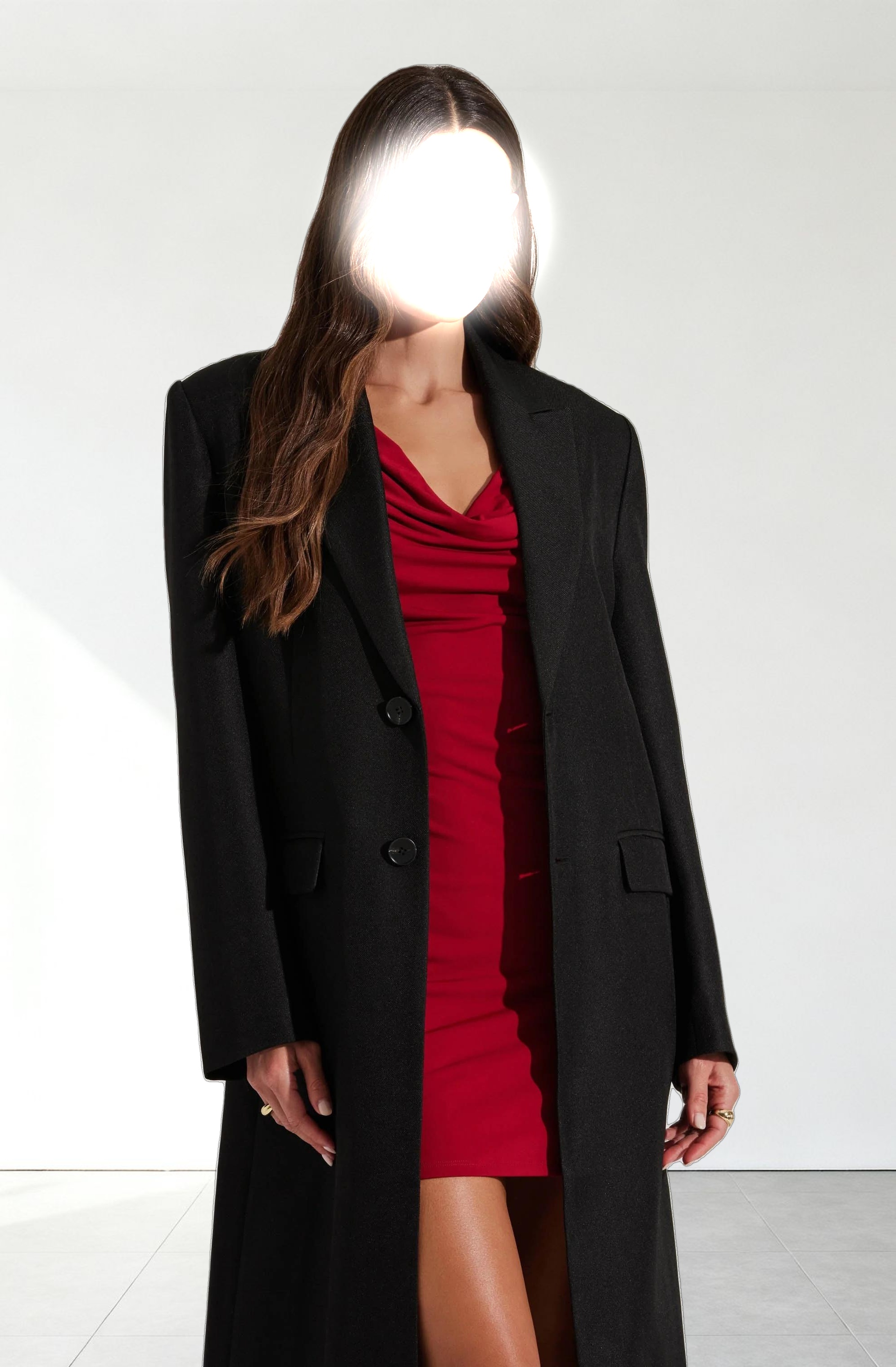 Brylee Longline Single Breasted Coat