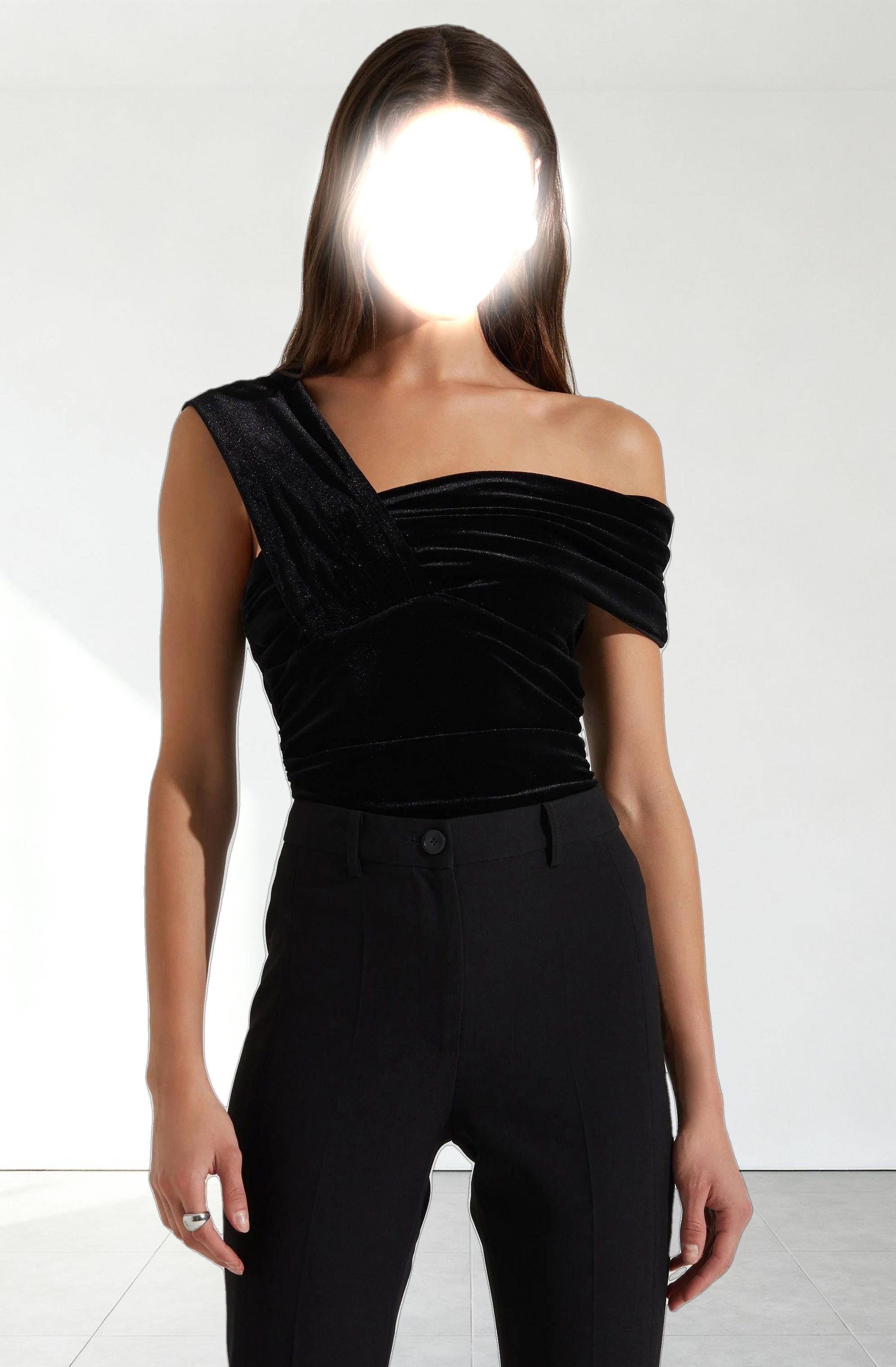 Nera Velvet Off Shoulder Bodysuit