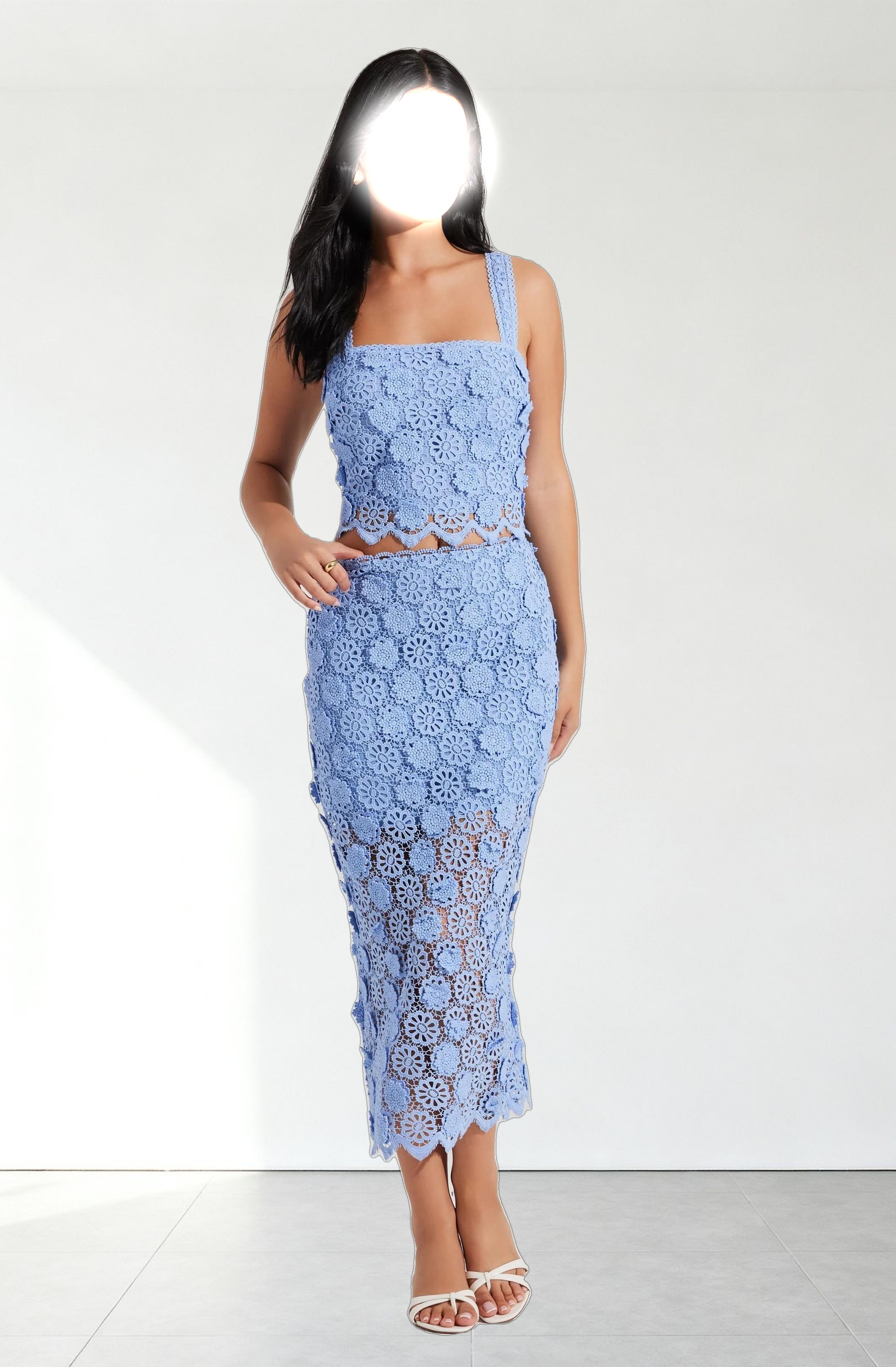 Jonae Crochet Lace Top