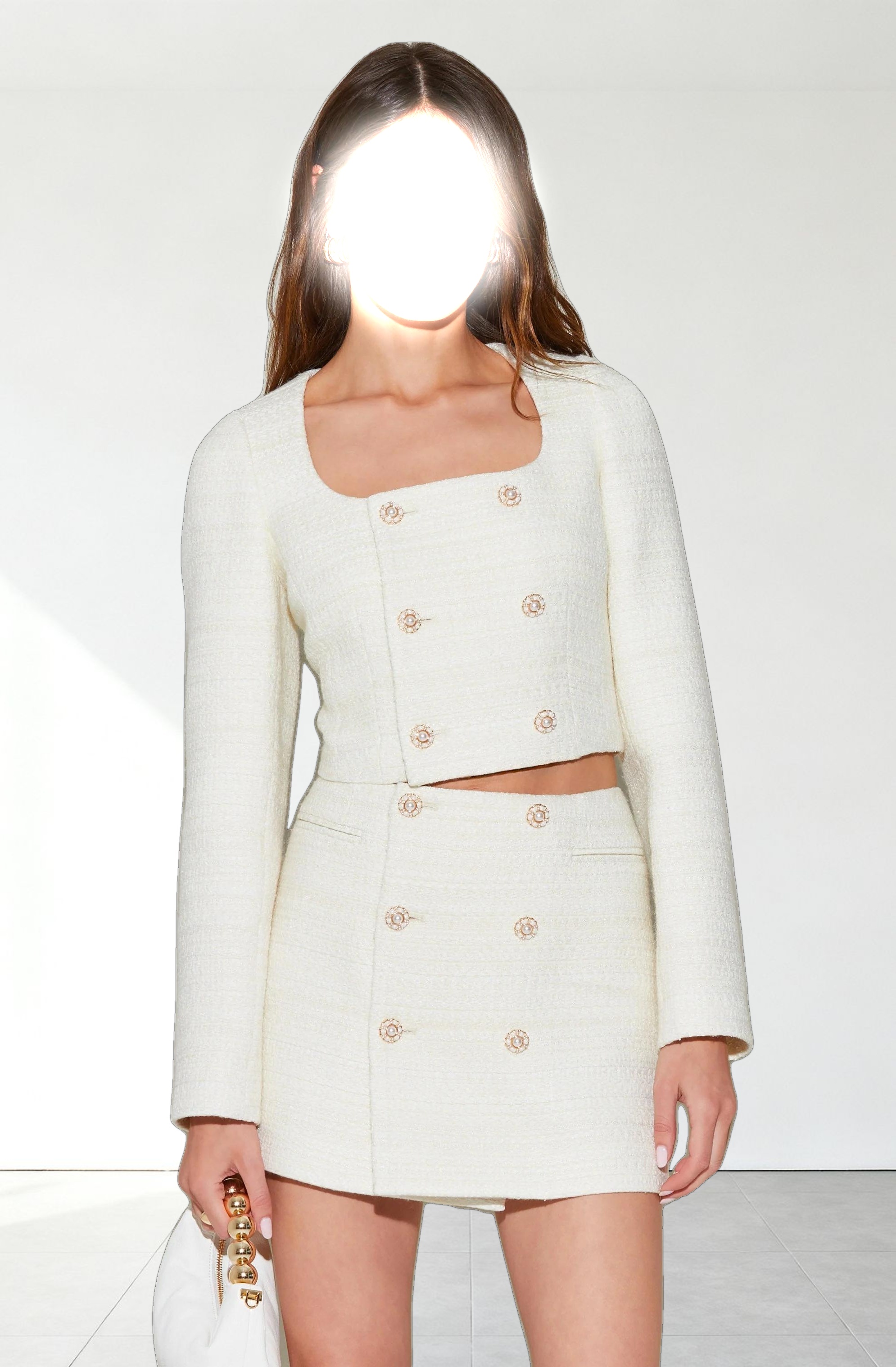 Rosario Tweed Cropped Jacket