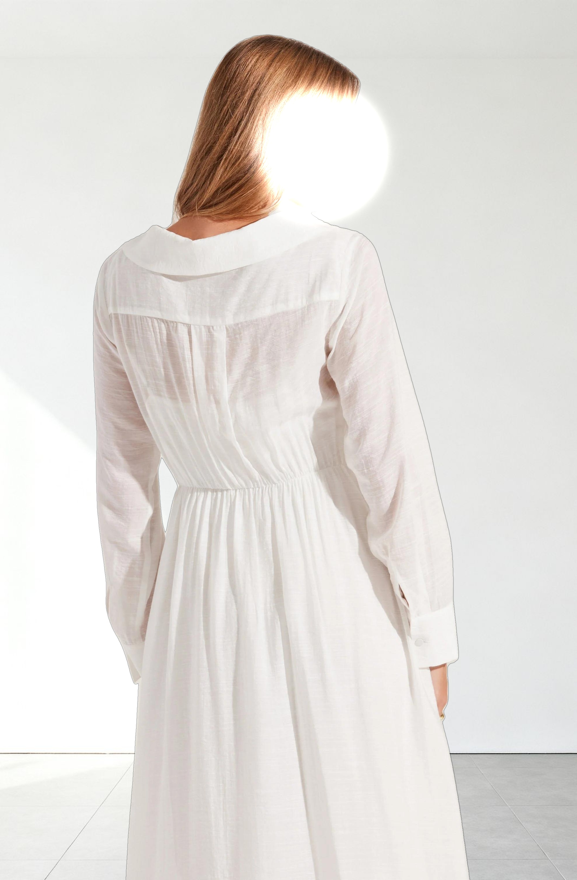 Diell Pleated Midi Dress