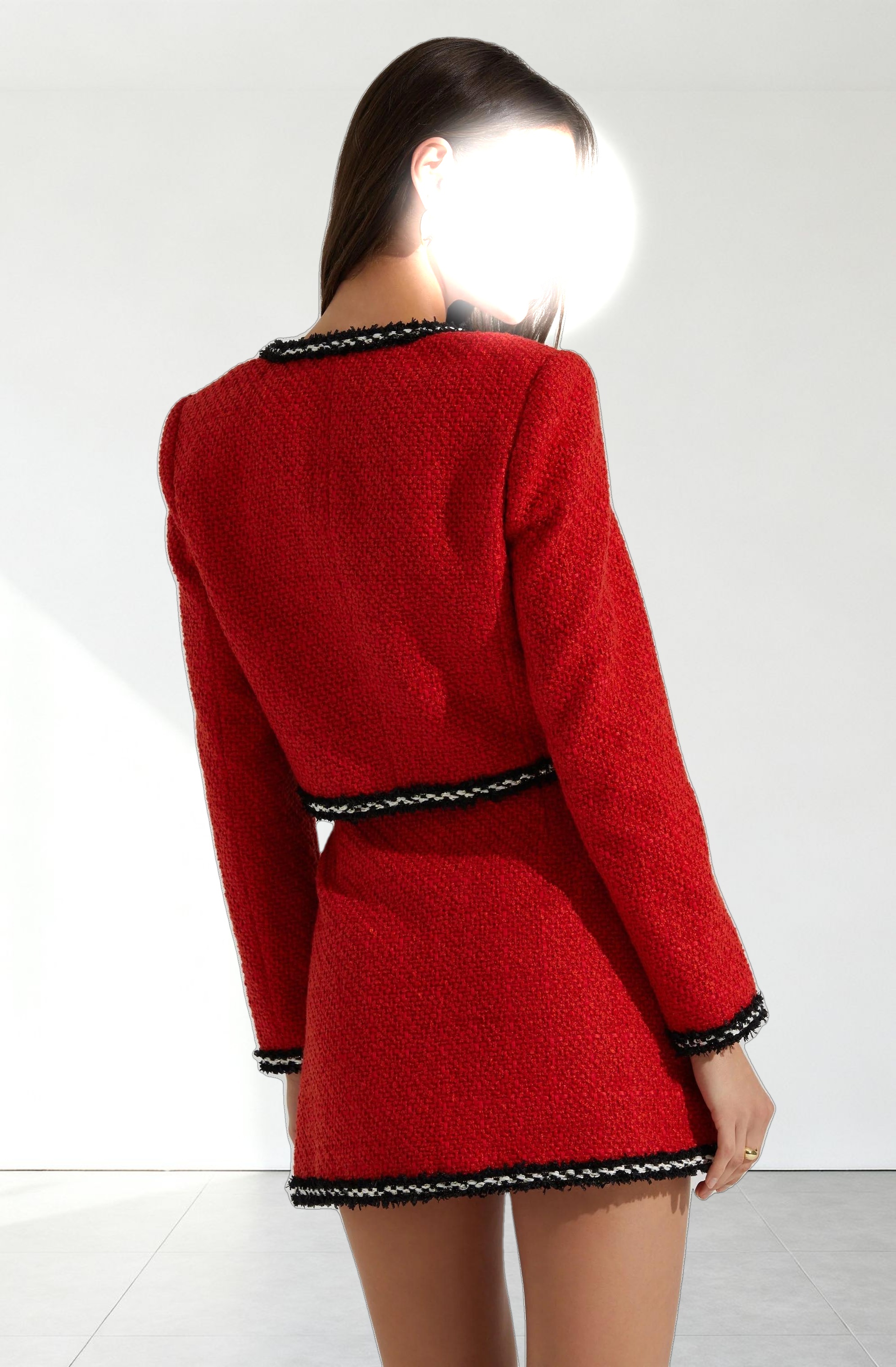 Milena Boxy Tweed Jacket