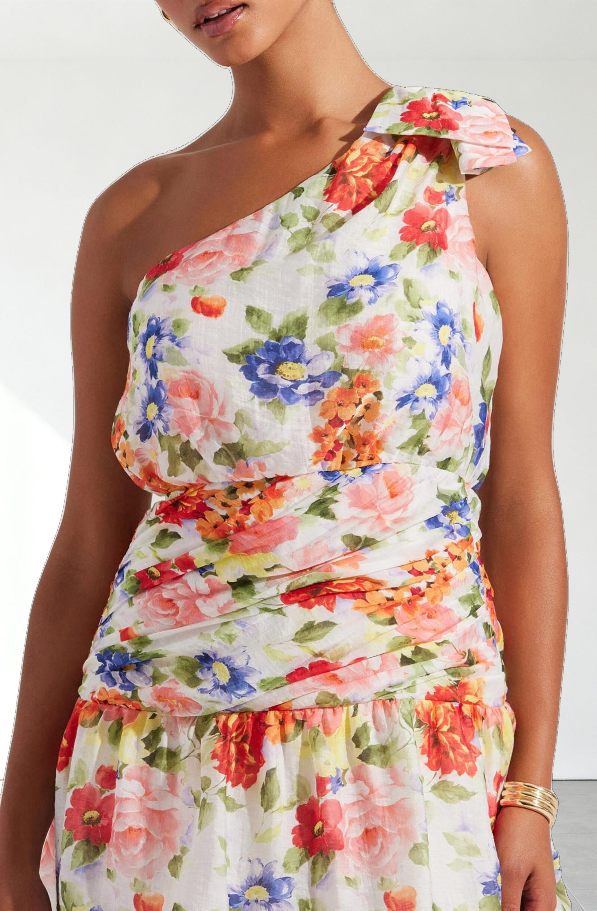 Natali One Shoulder Maxi Dress