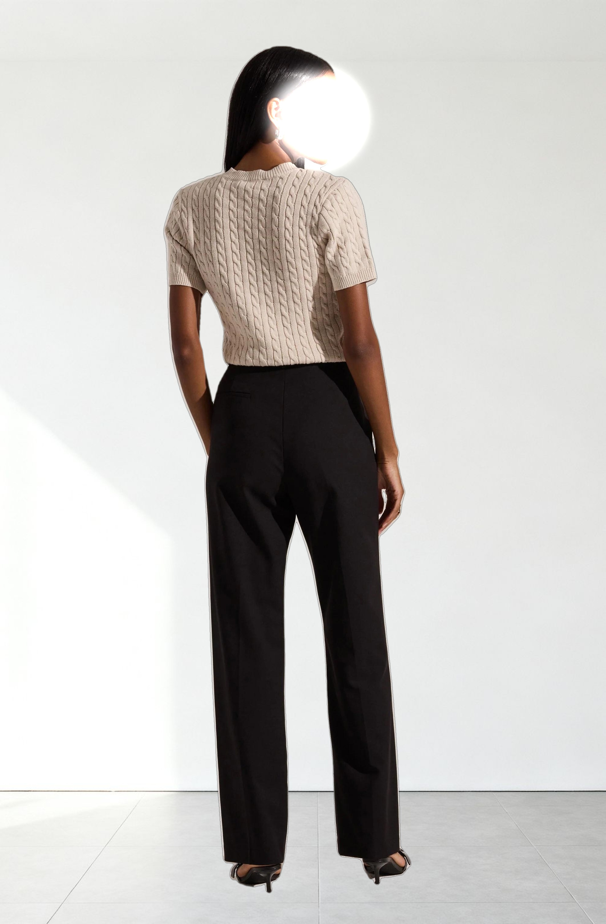 Brooks Pleated Tailored Pants