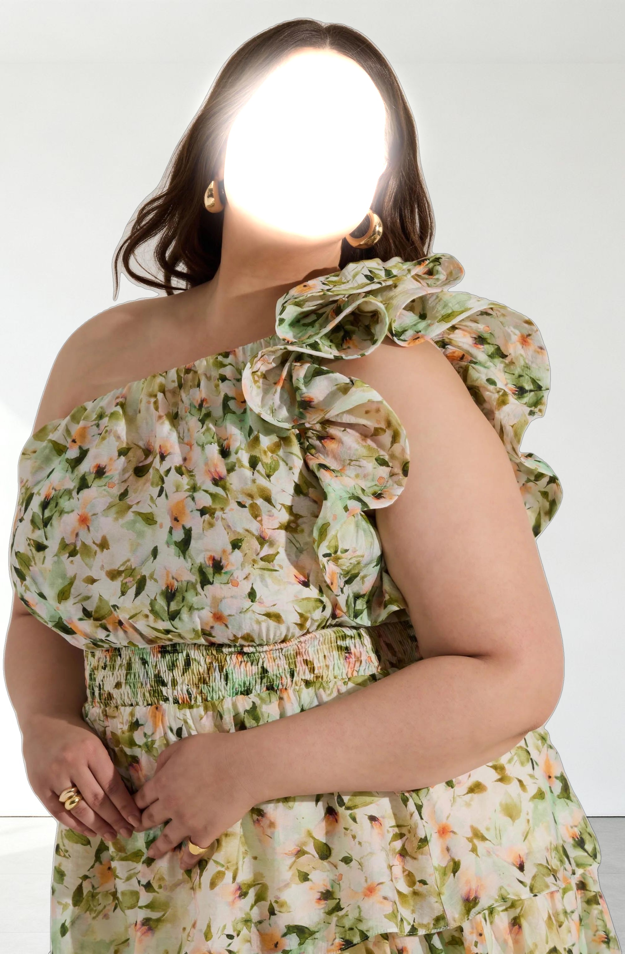 Imelda One Shoulder Maxi Dress