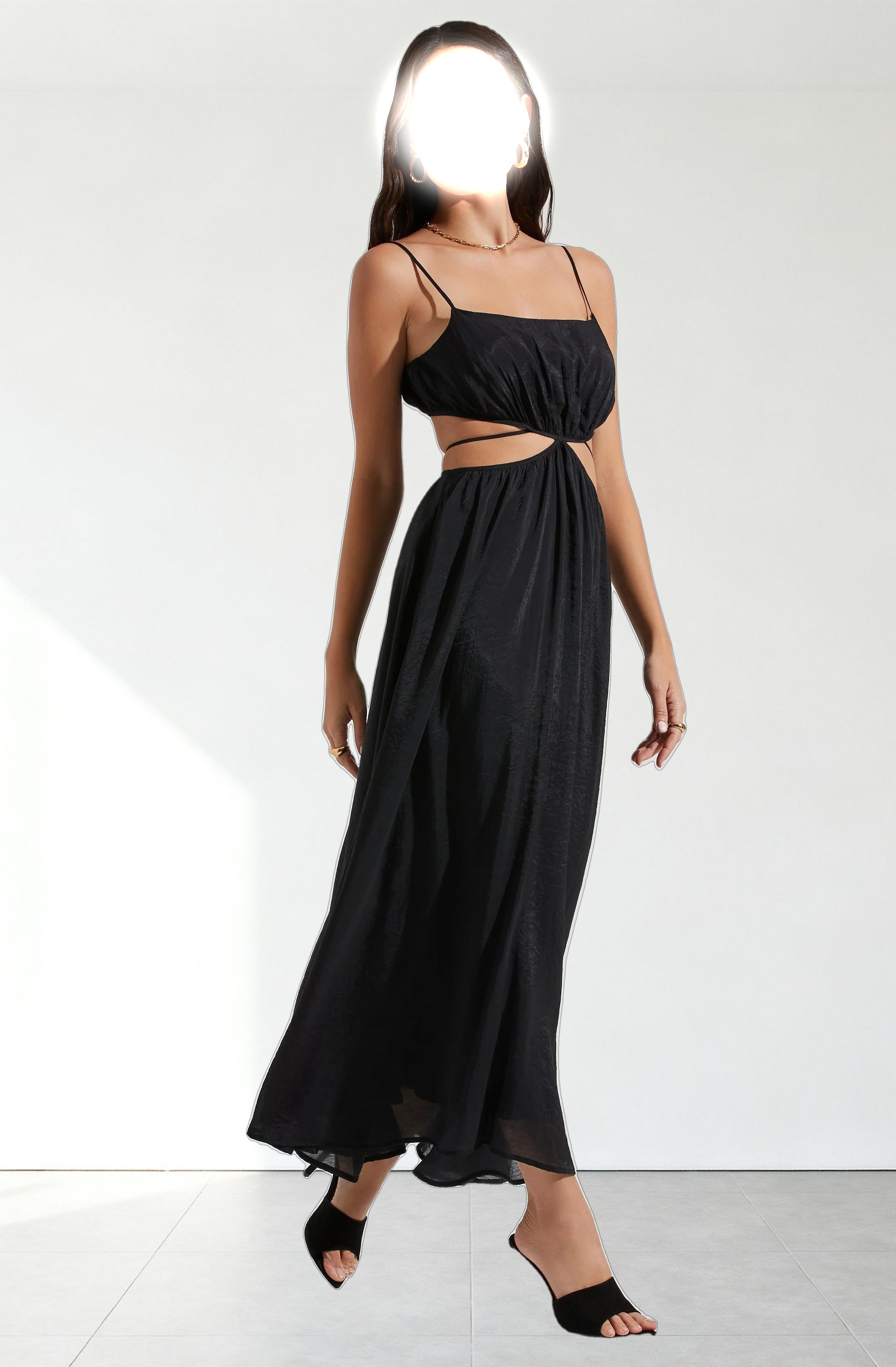 Sanger Cutout Midi Dress