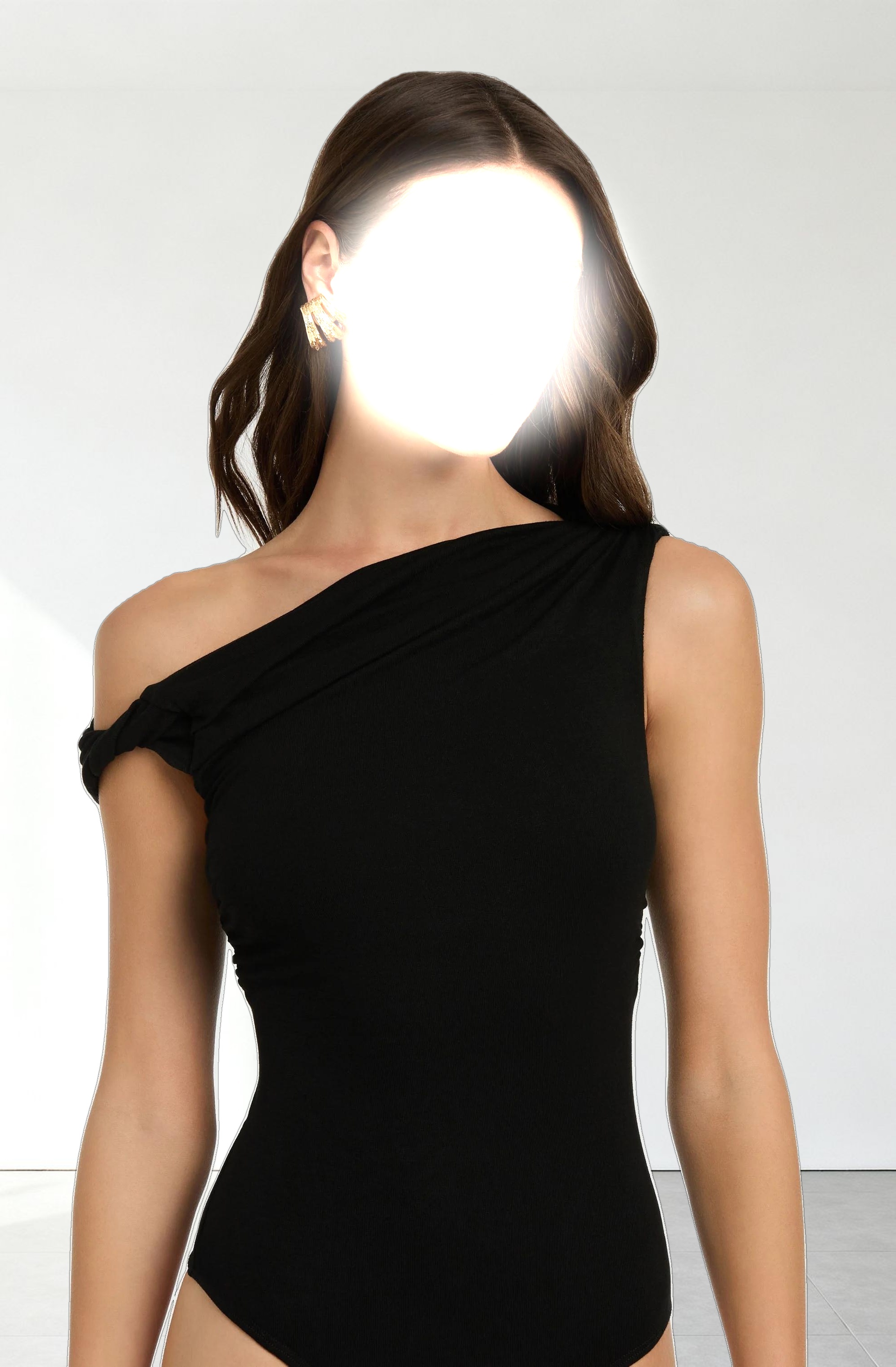 Fiora Asymmetrical Bodysuit