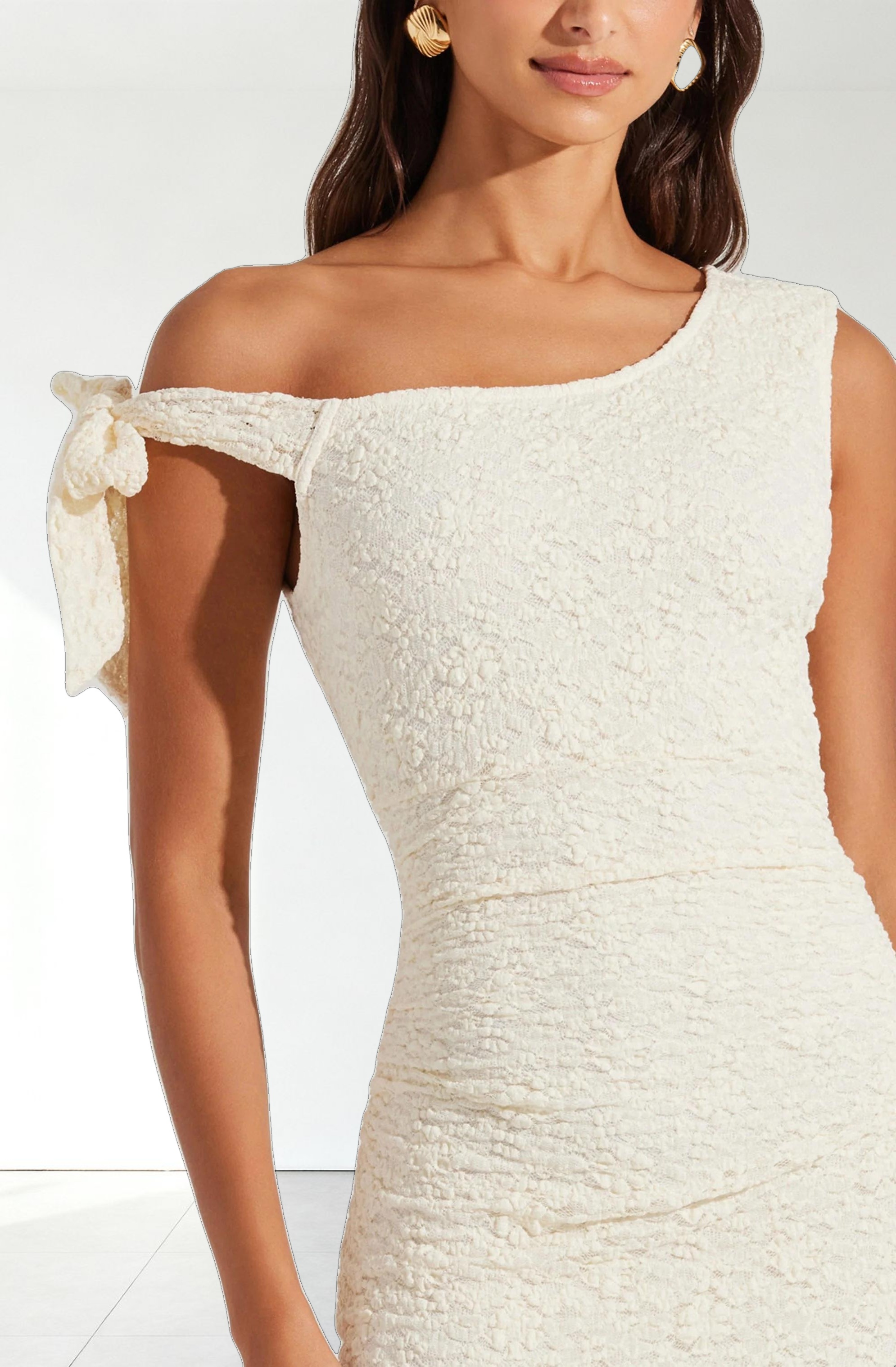 Emely Off Shoulder Midi Dress