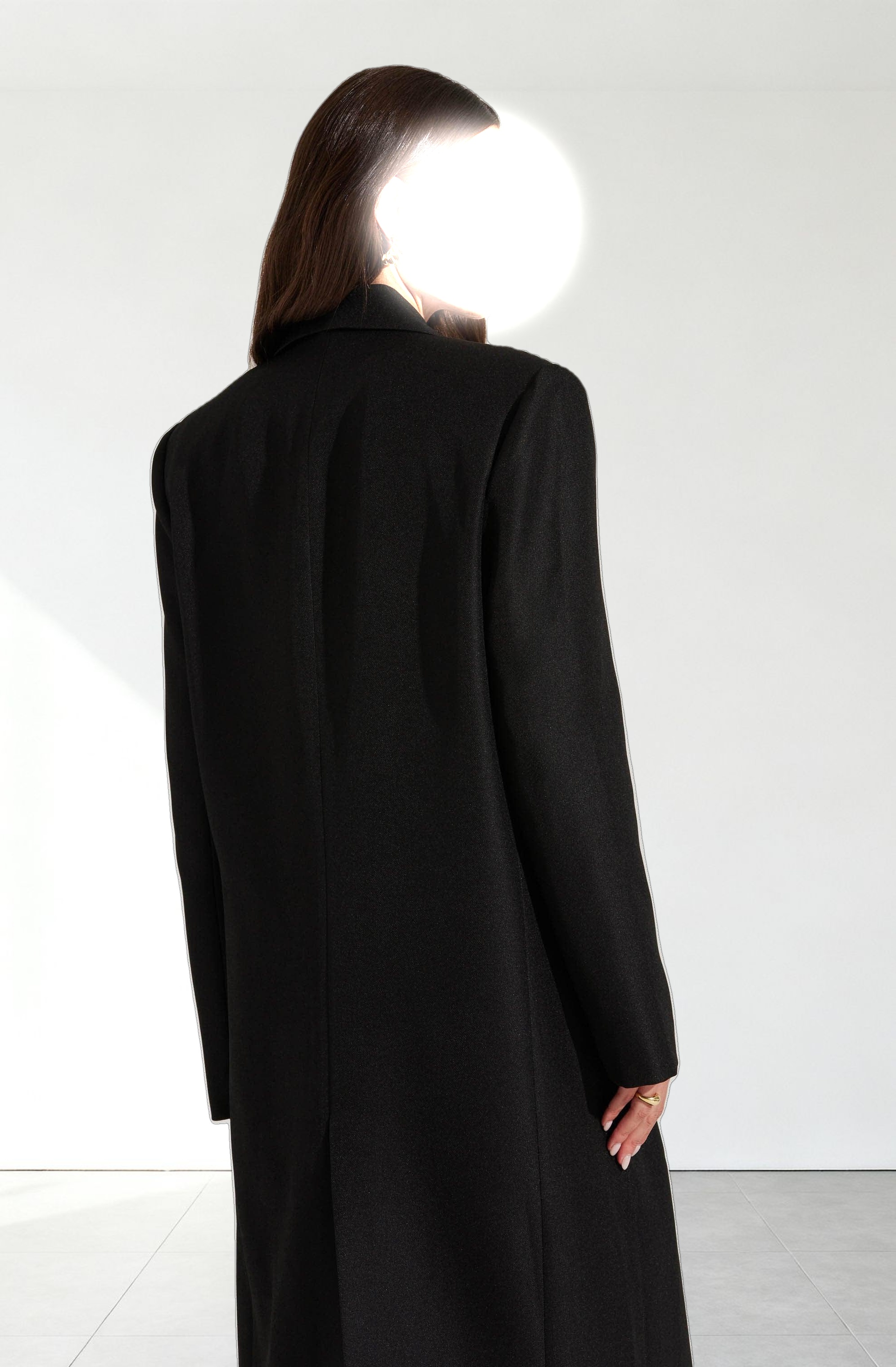 Brylee Longline Single Breasted Coat