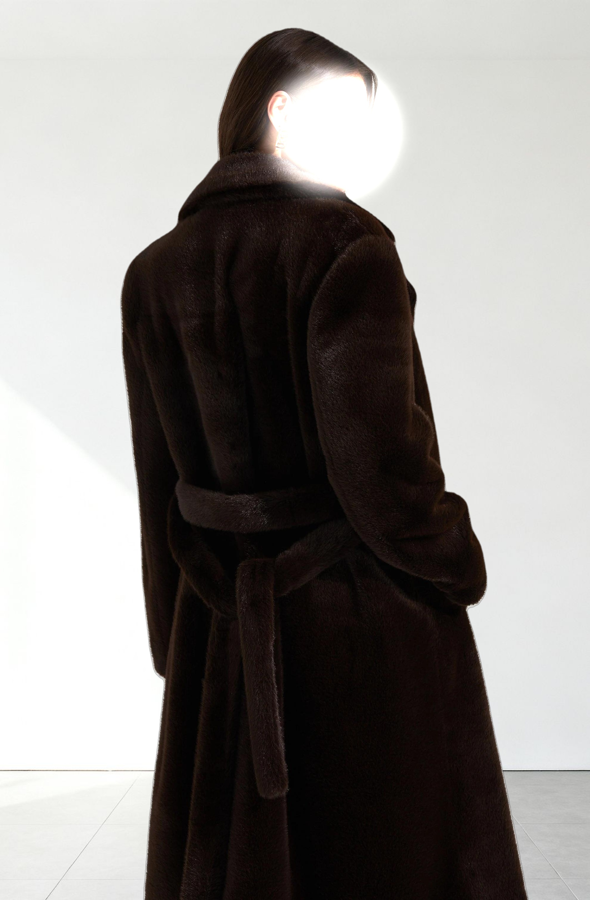 Maisie Faux Fur Longline Coat