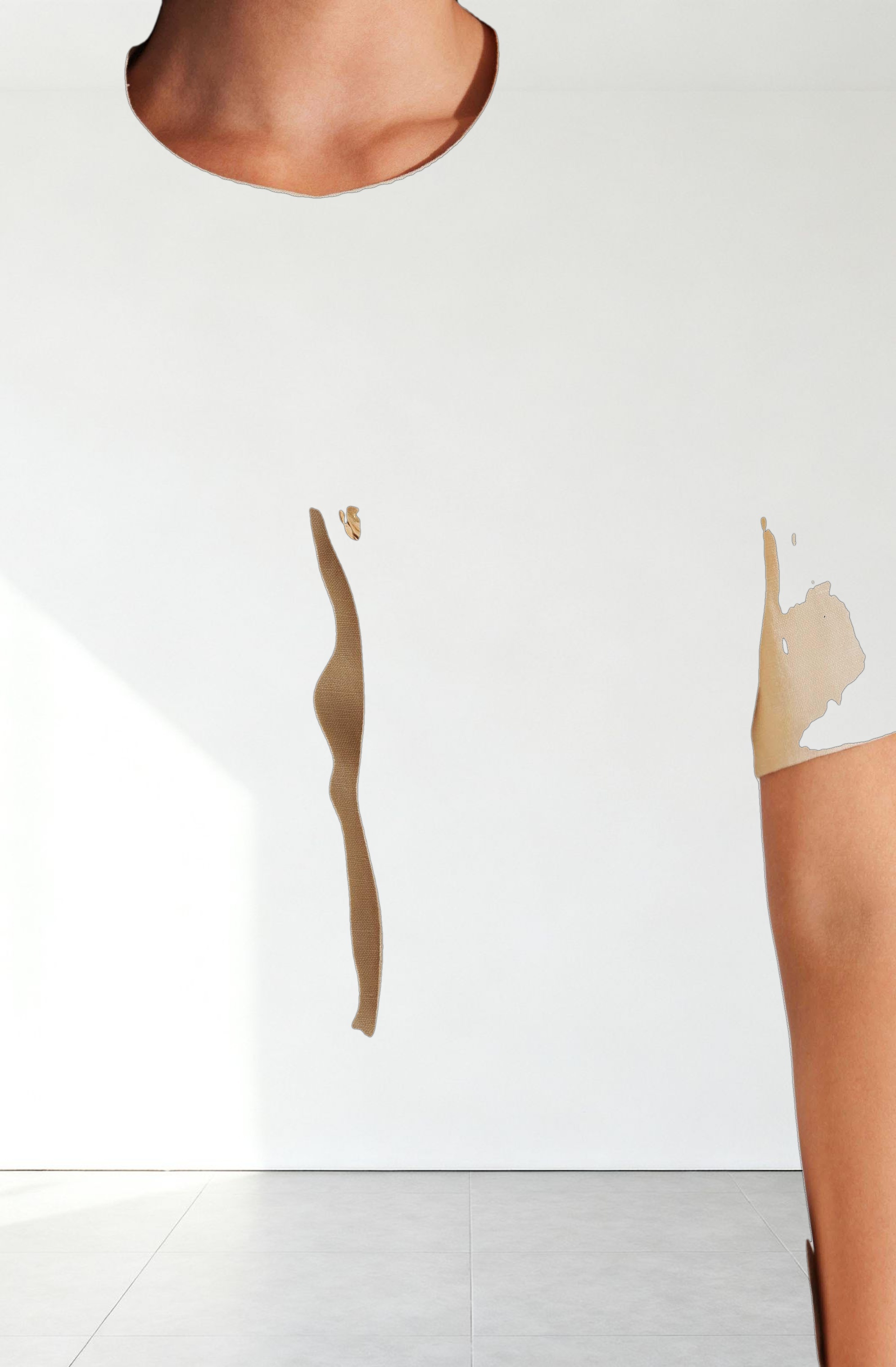 Saige Cutaway Linen Blend Jacket