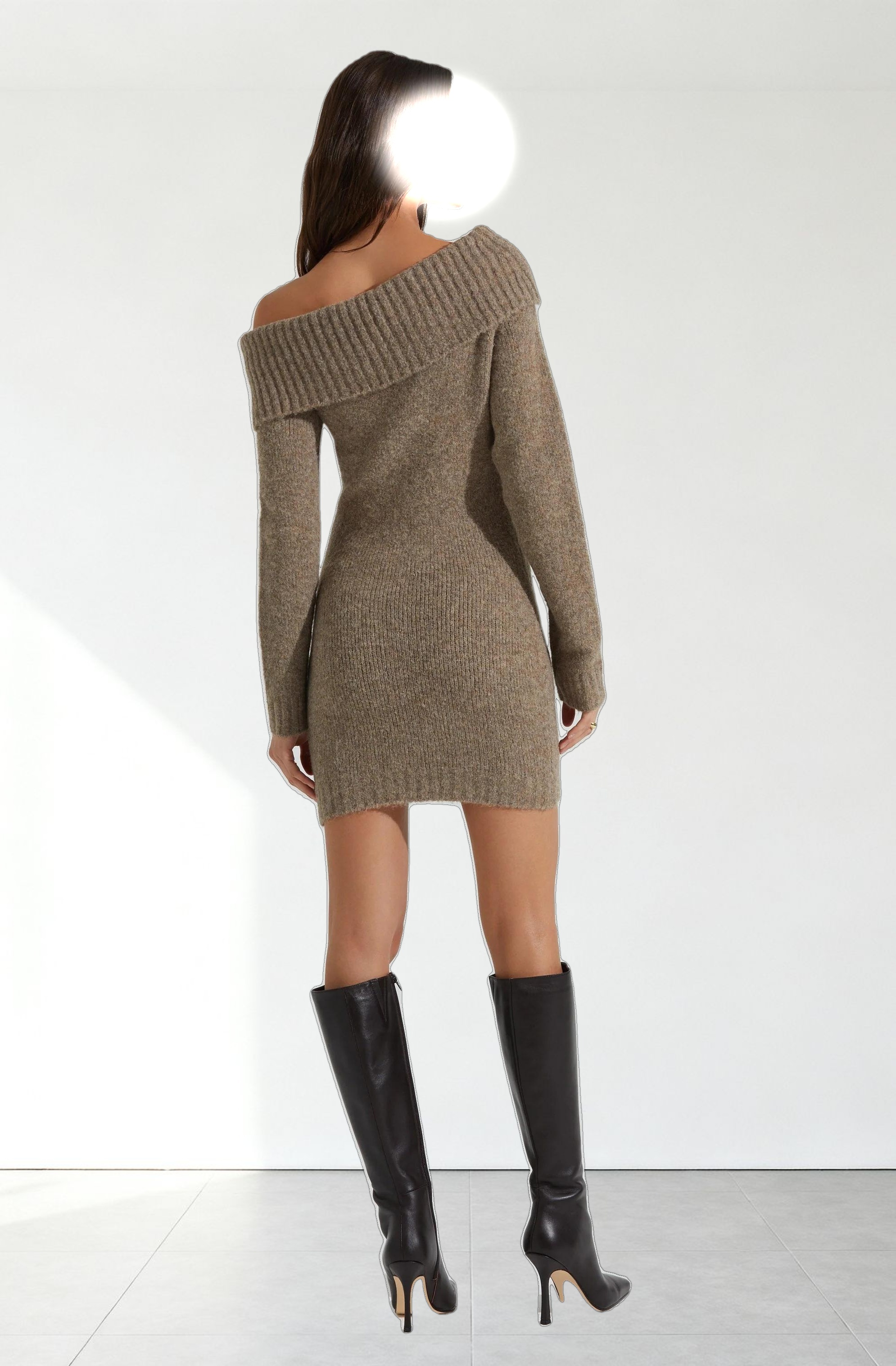 Leya Off Shoulder Sweater Dress