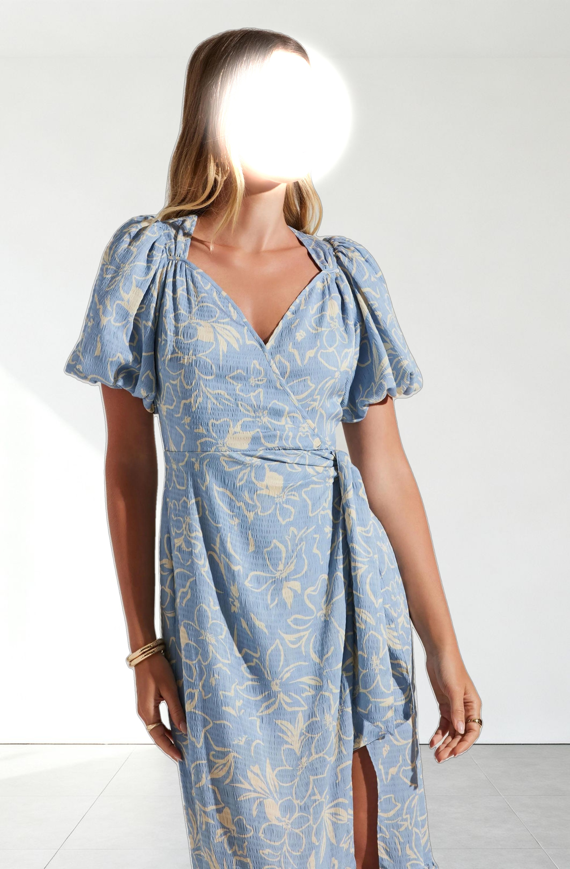 Modena Floral Midi Dress