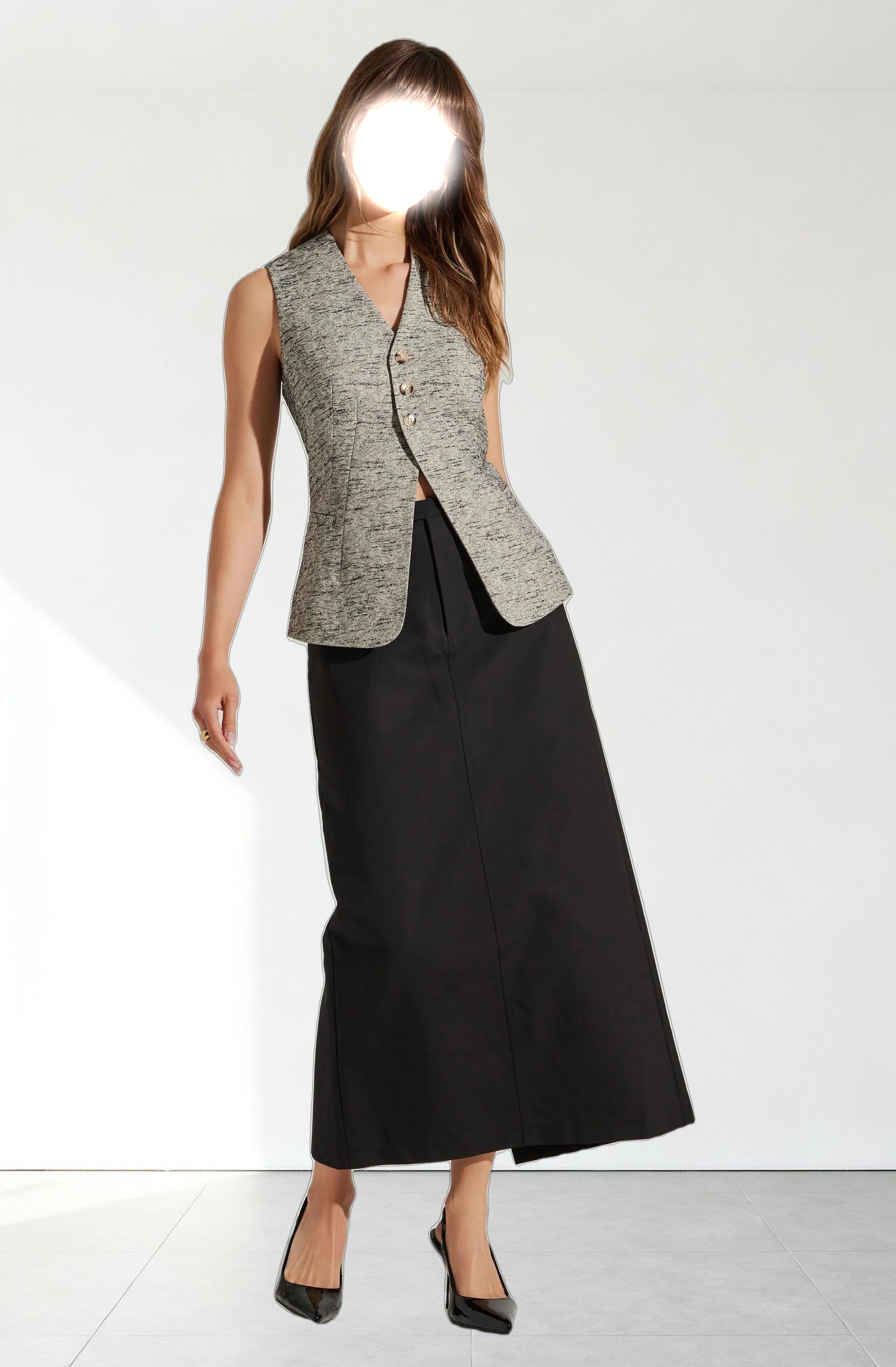 Delphia Longline Vest