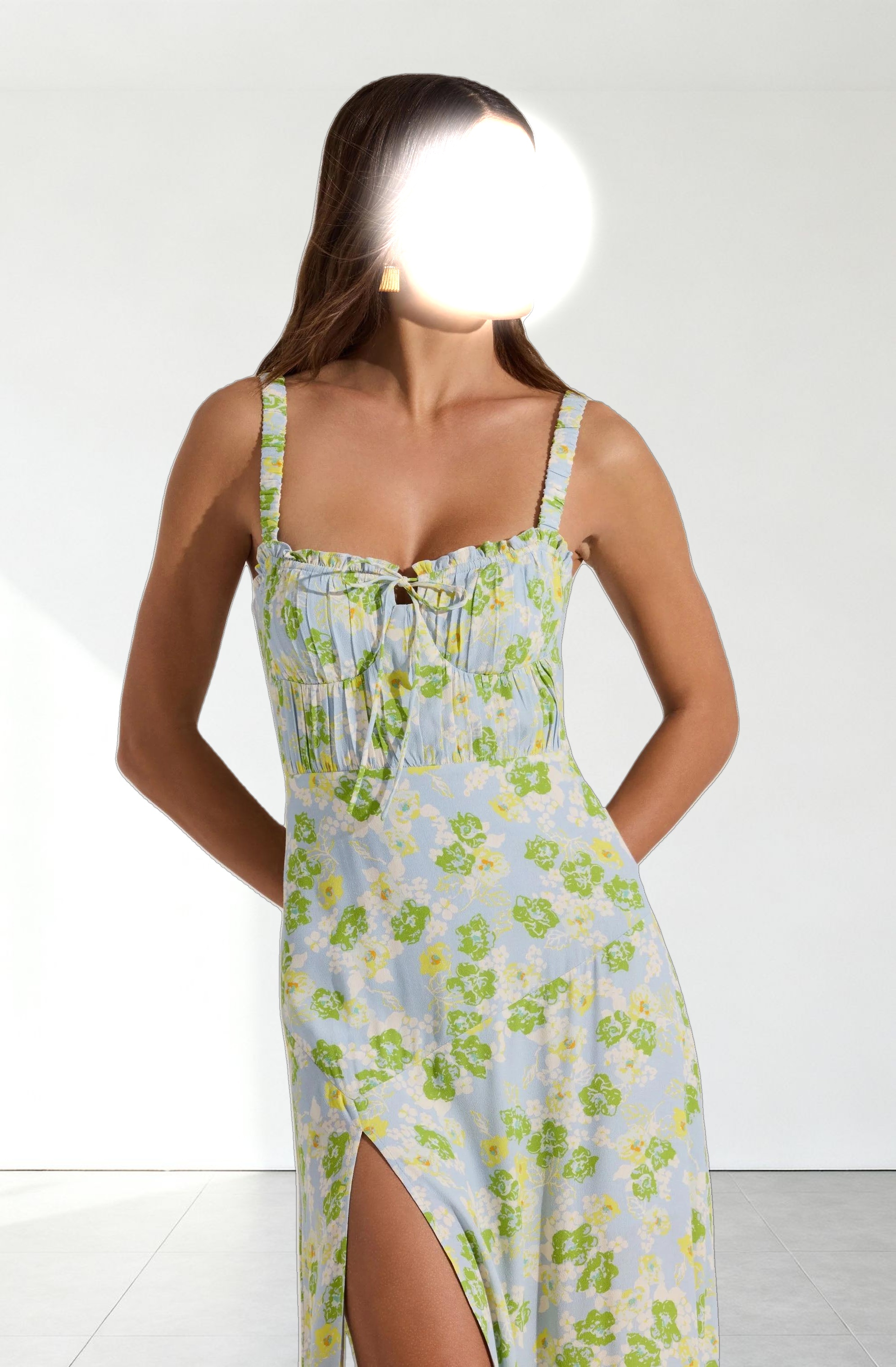 Elsie Floral Midi Dress