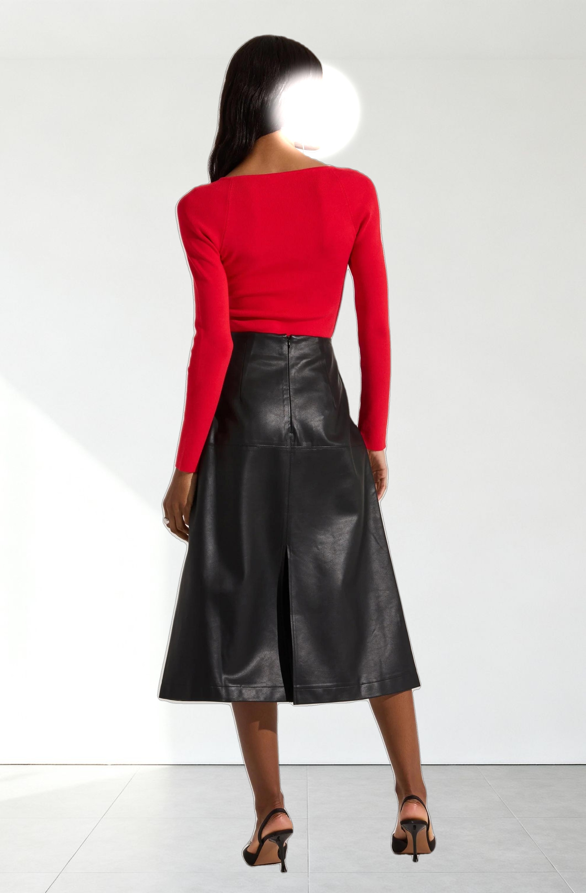 Pearl Detail Fine Knit Sweater