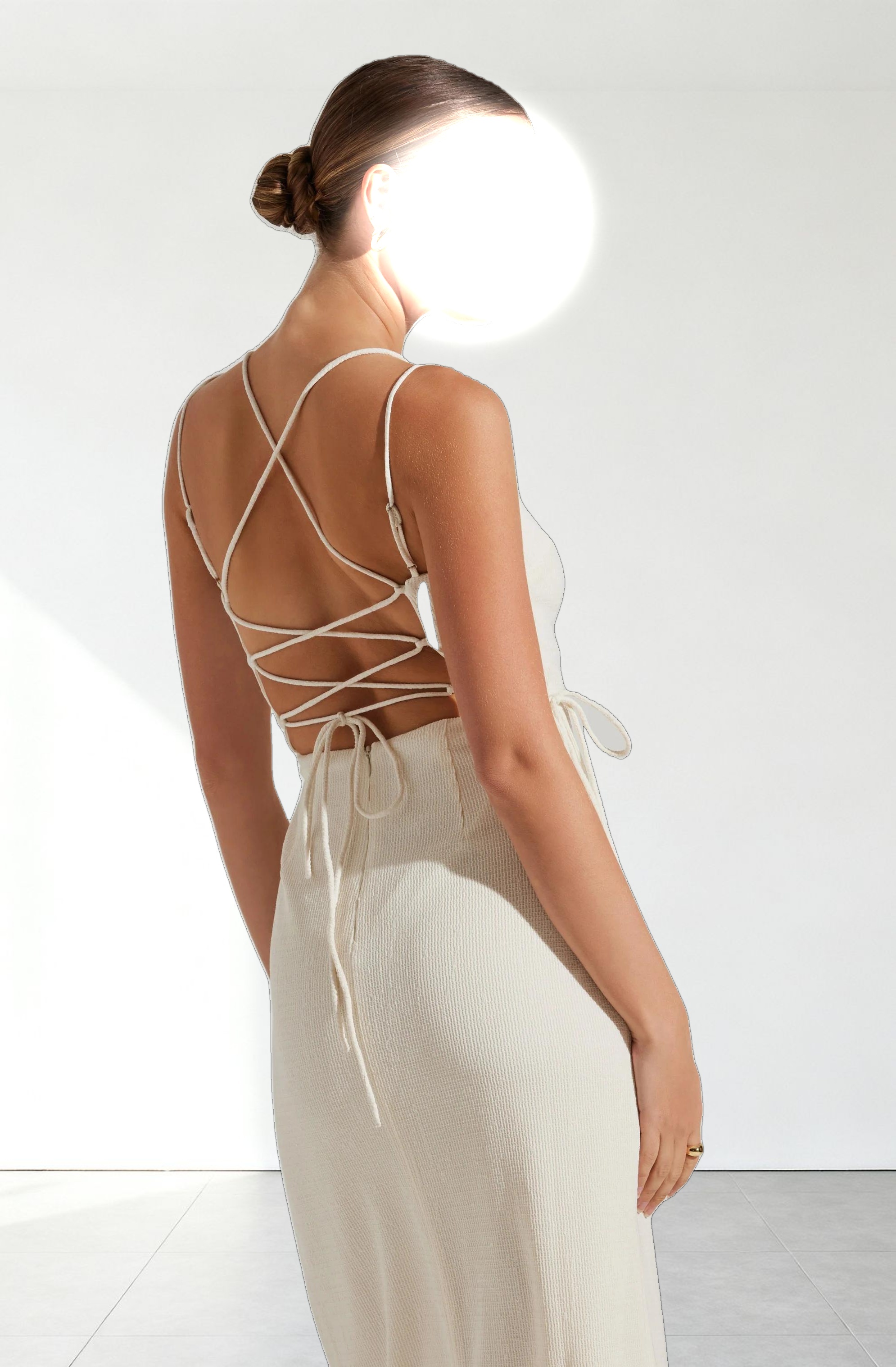 Brinda Wrap Midi Dress