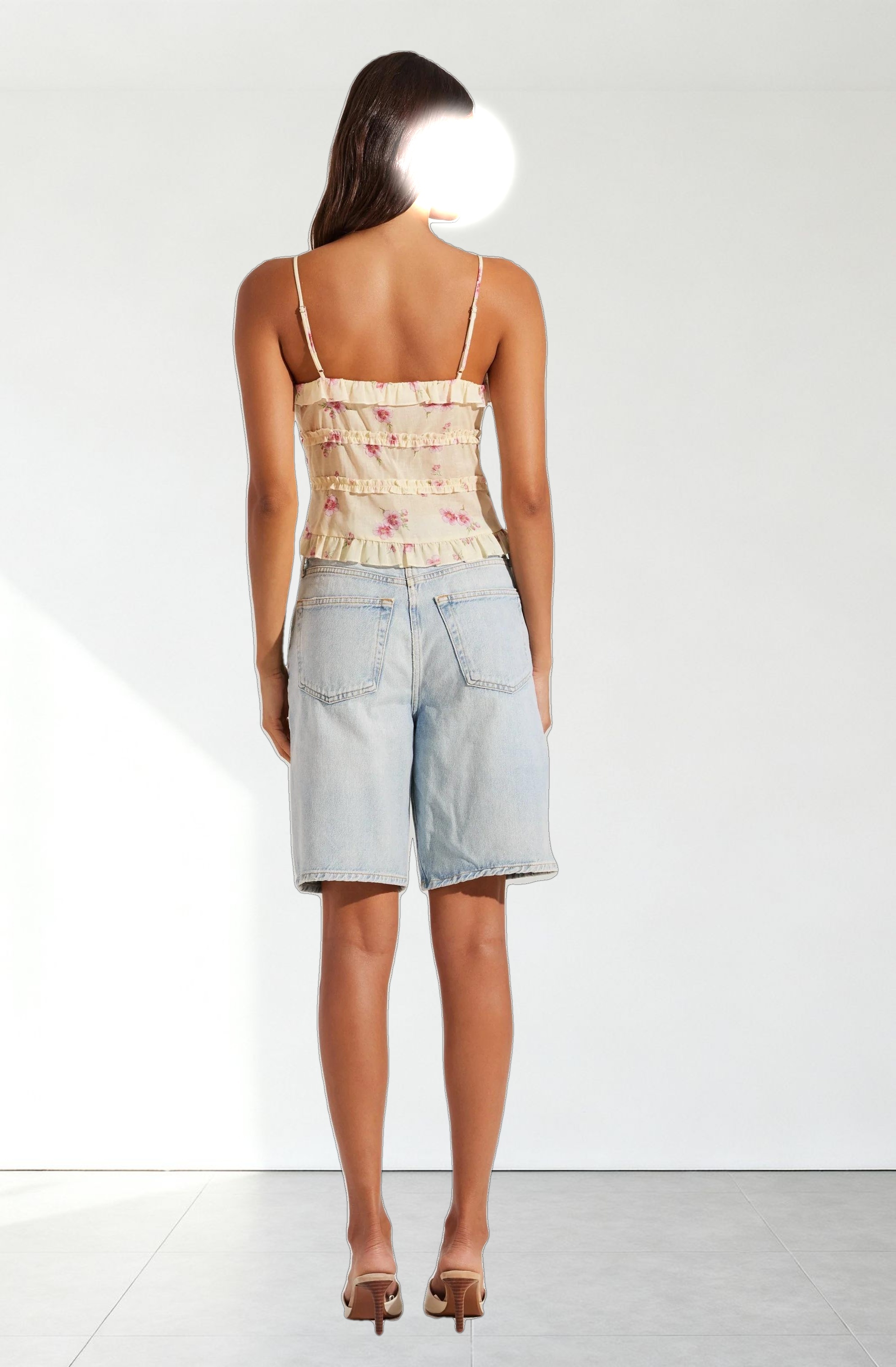 Islah Floral Tie-Front Top