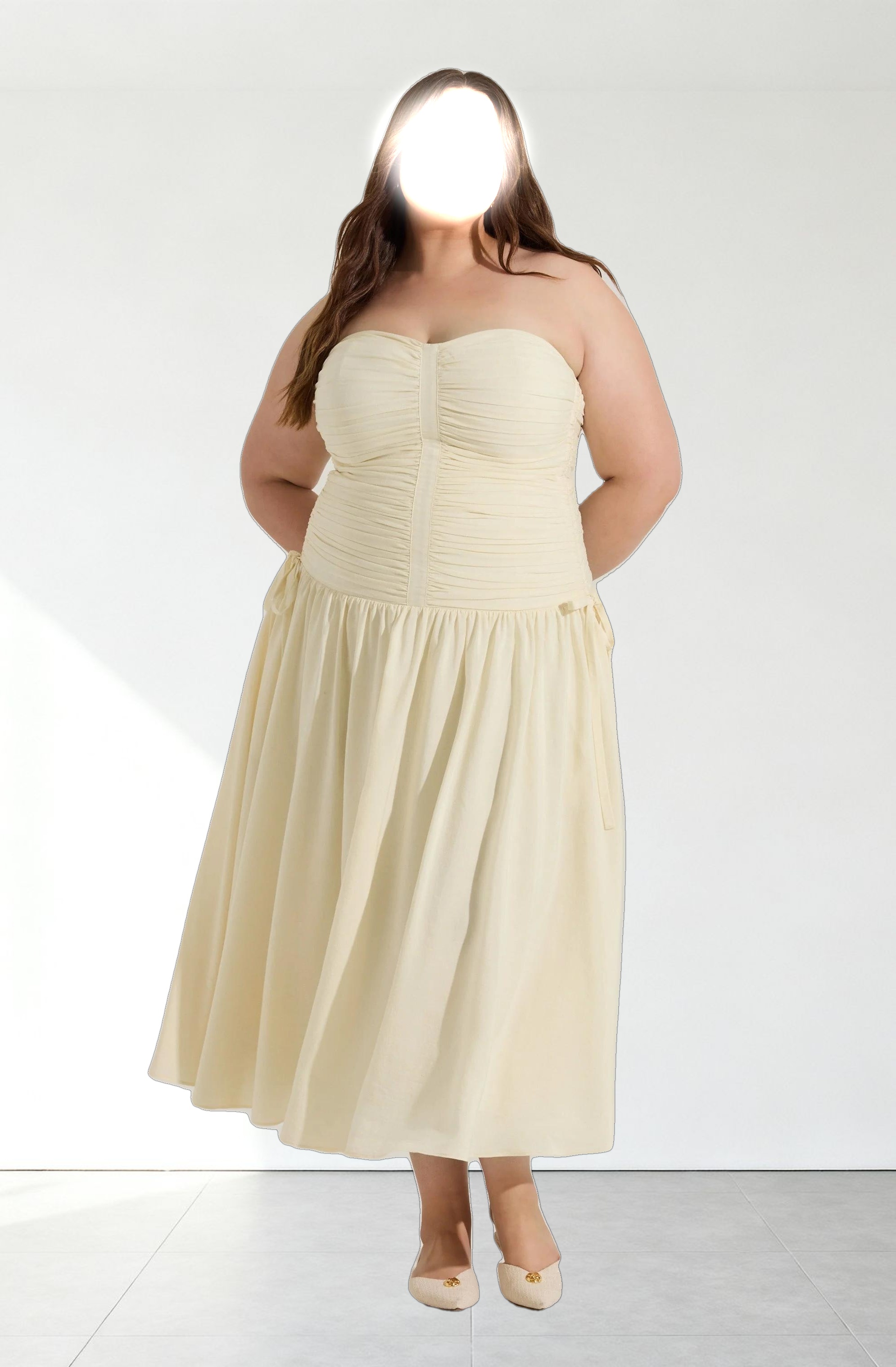 Zori Strapless Maxi Dress