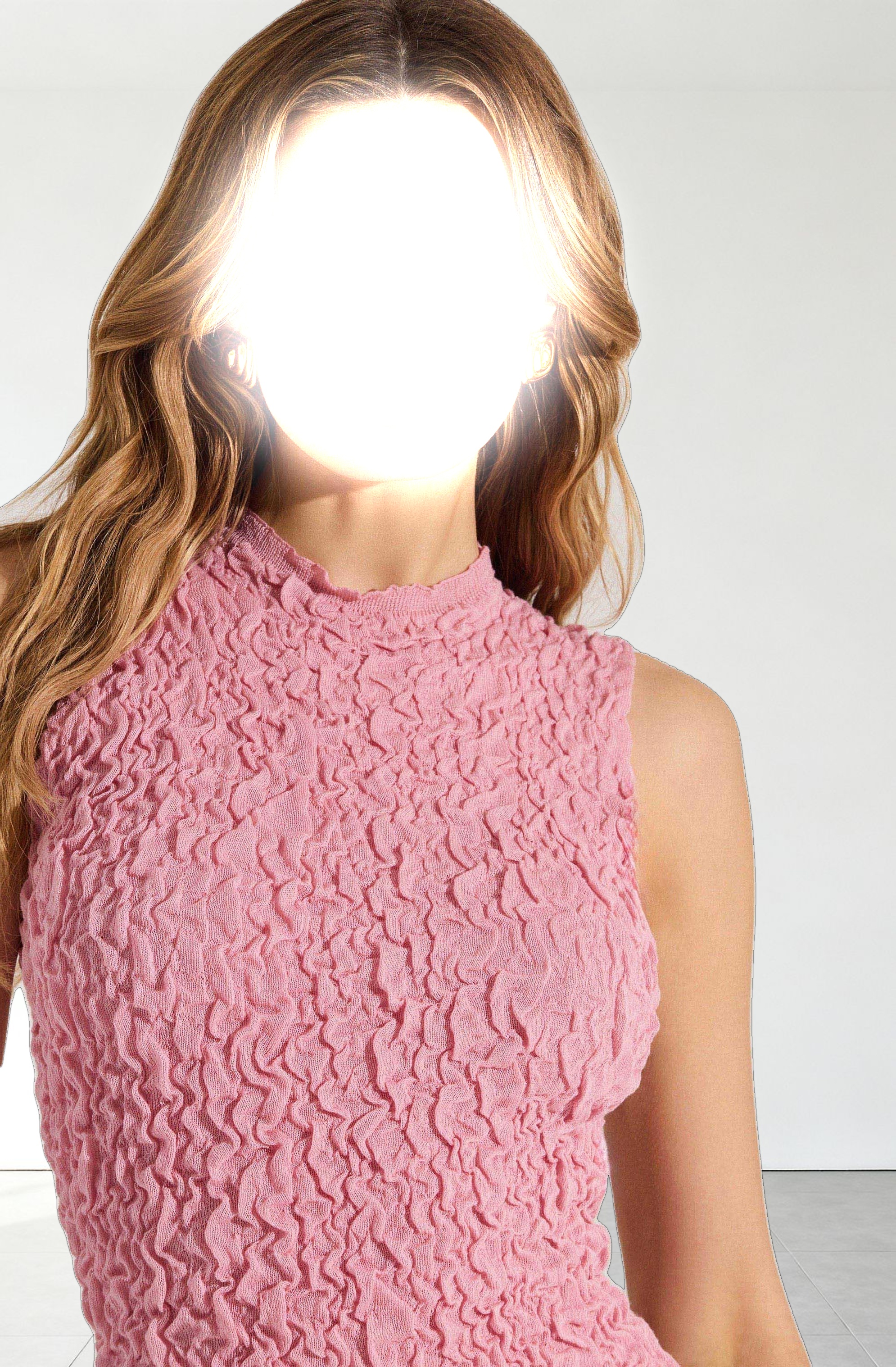 Textured Bodycon Midi Dress