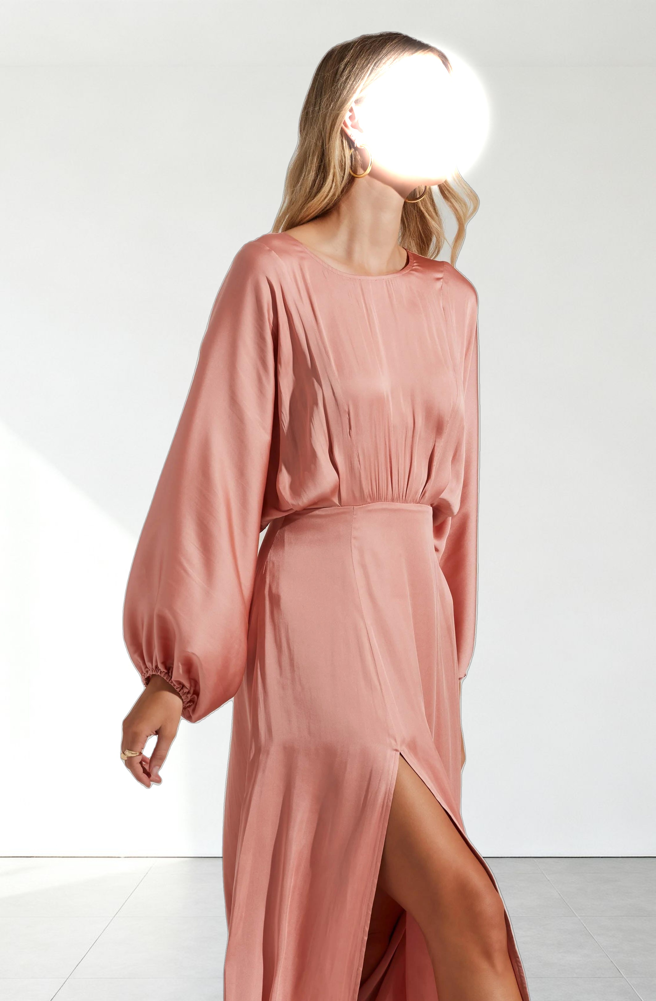 Marin Dolman Sleeve Midi Dress