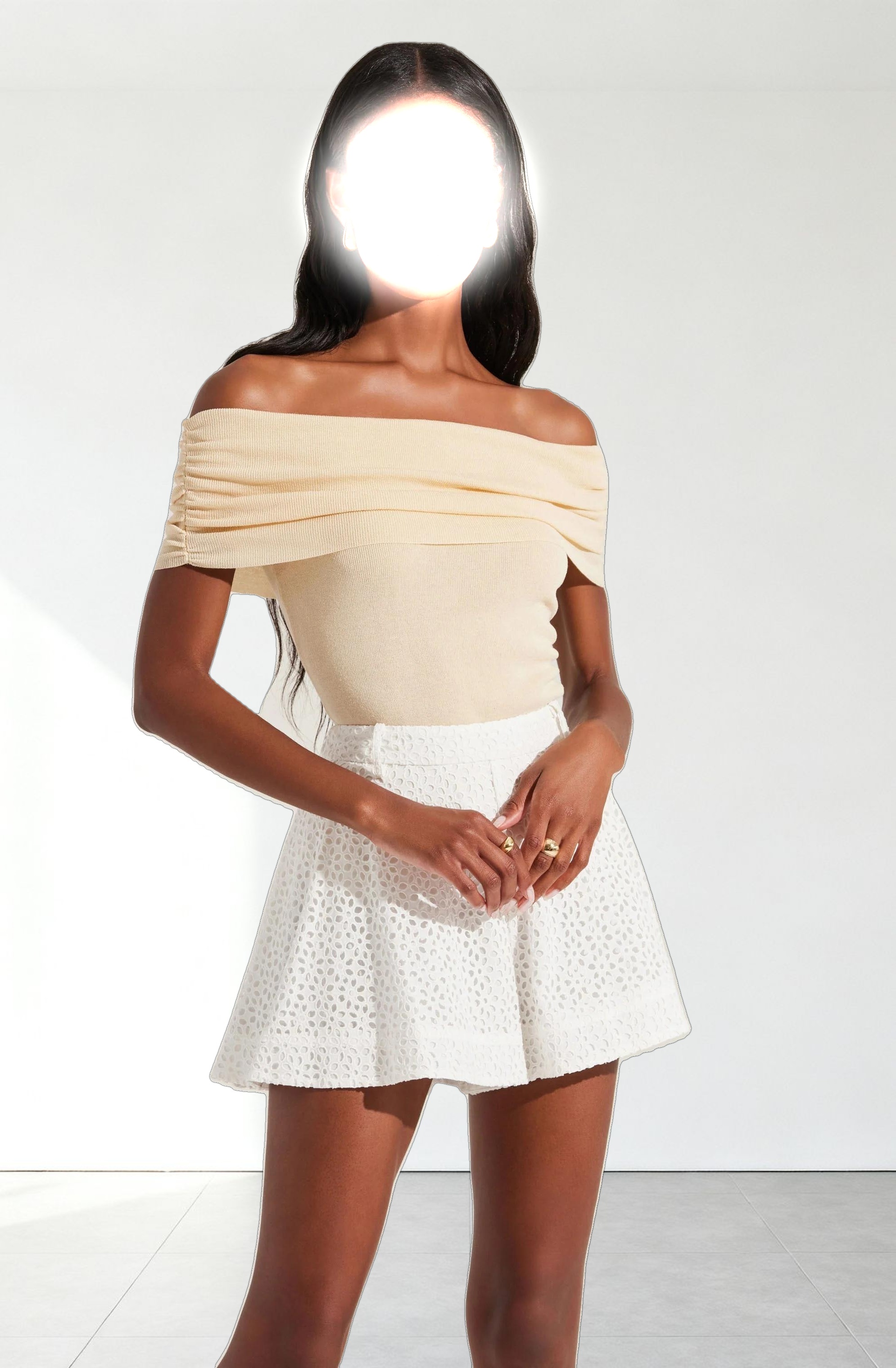 Kylin Off Shoulder Sweater Top