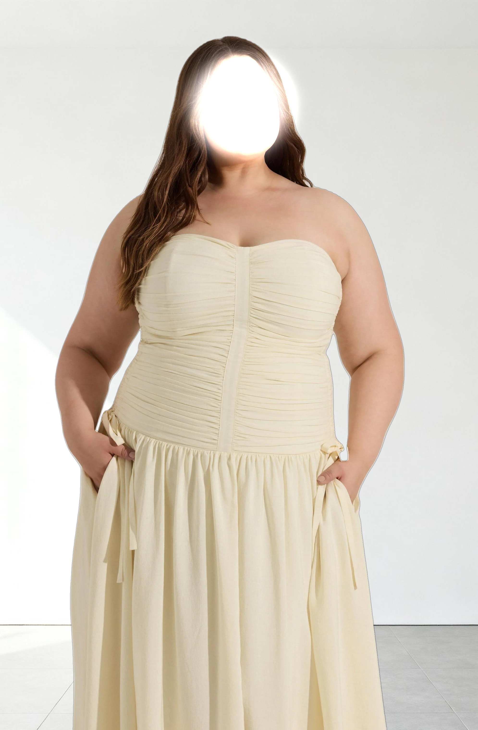 Zori Strapless Maxi Dress