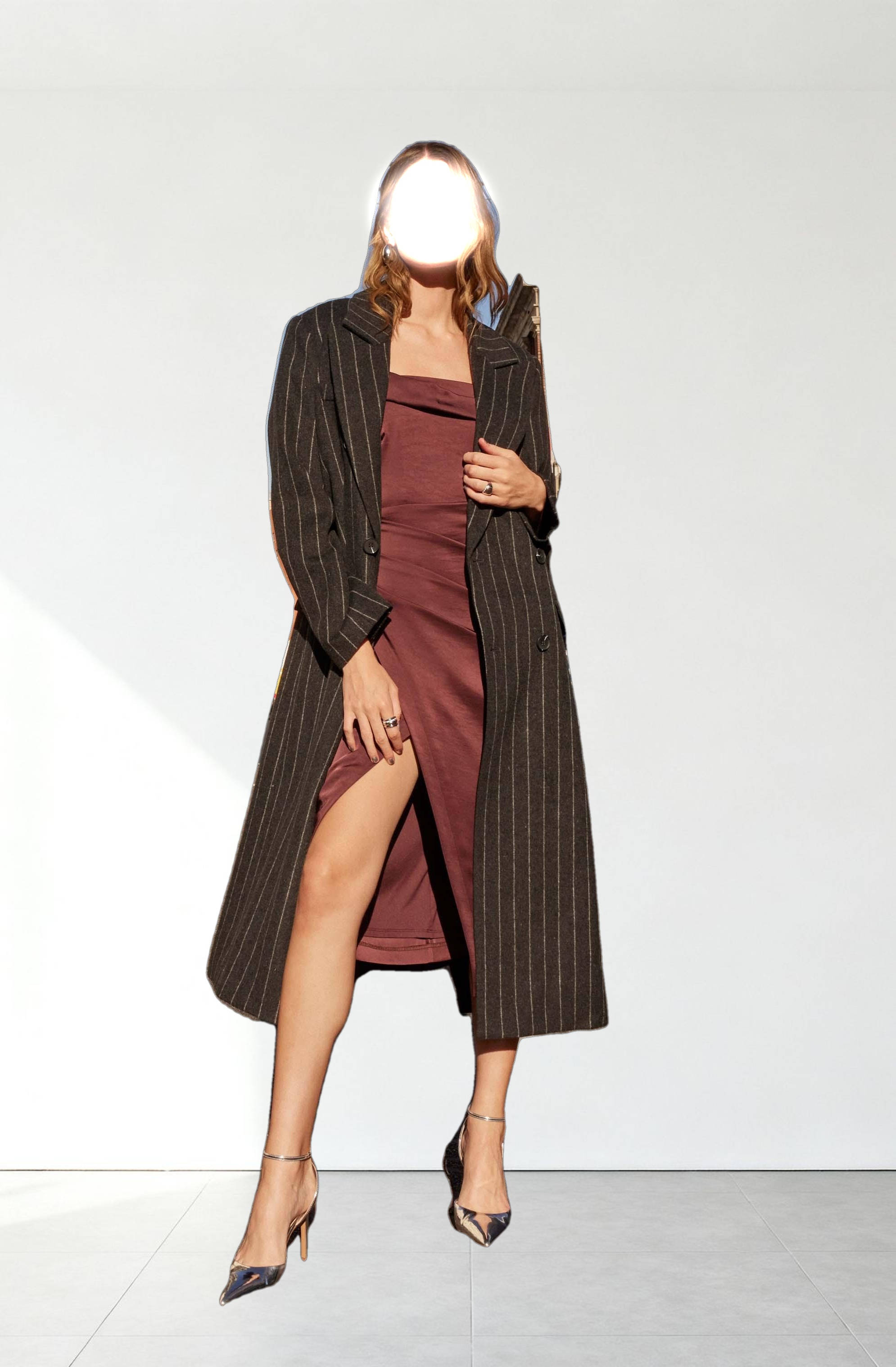 Gwyneria Off Shoulder Midi Dress