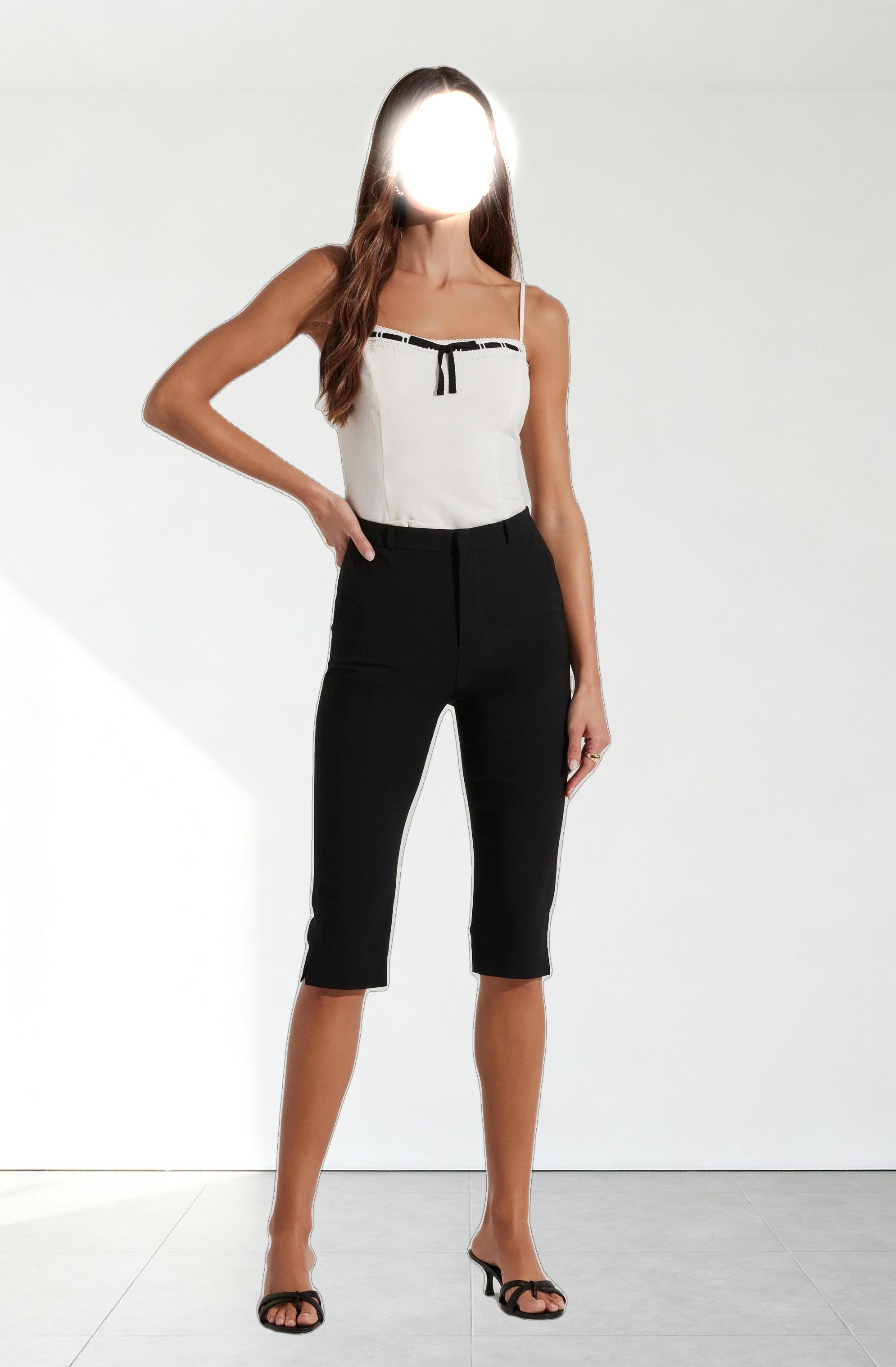 Cardin Slim Fit Capri Pants