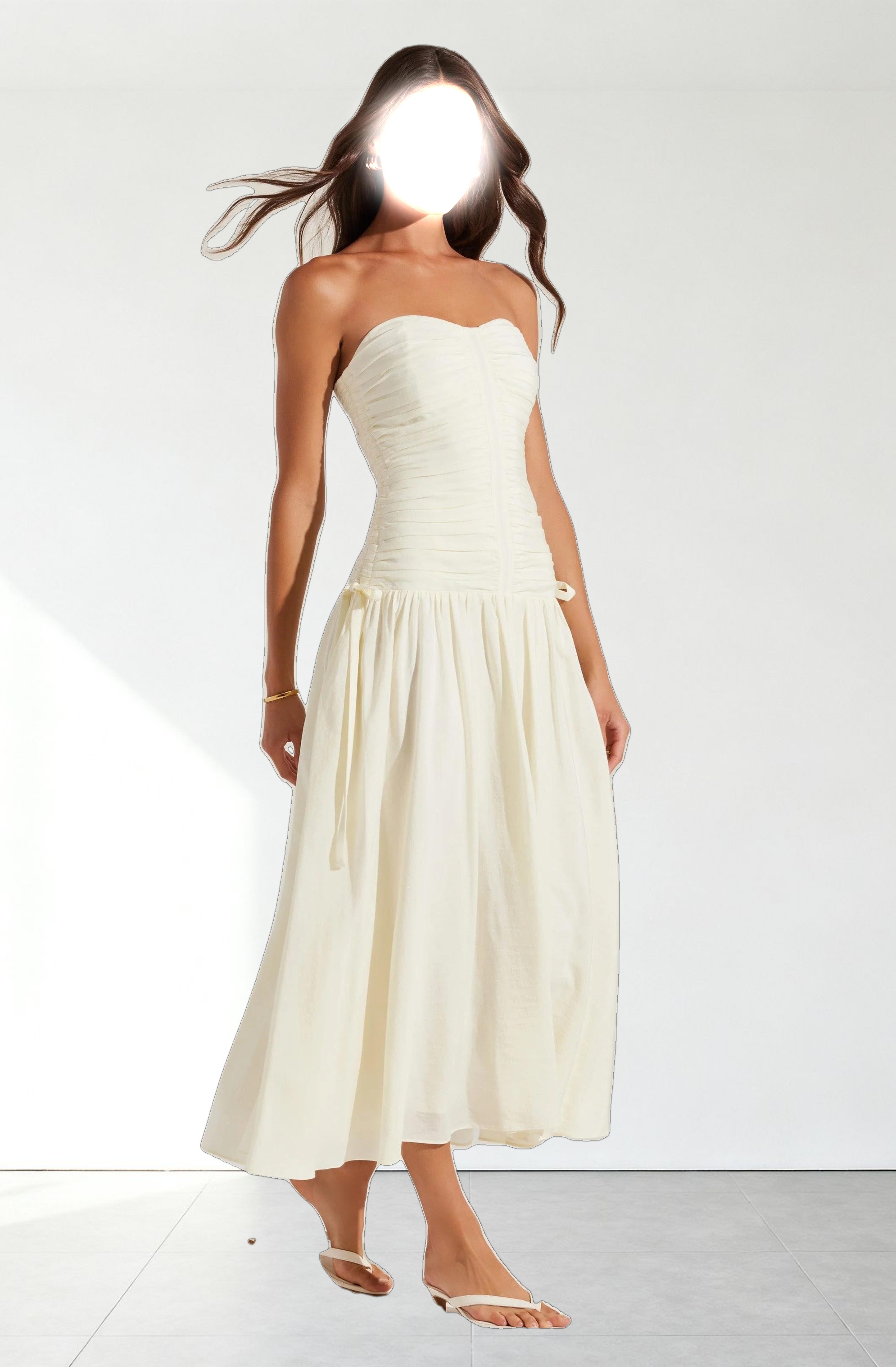 Zori Strapless Maxi Dress