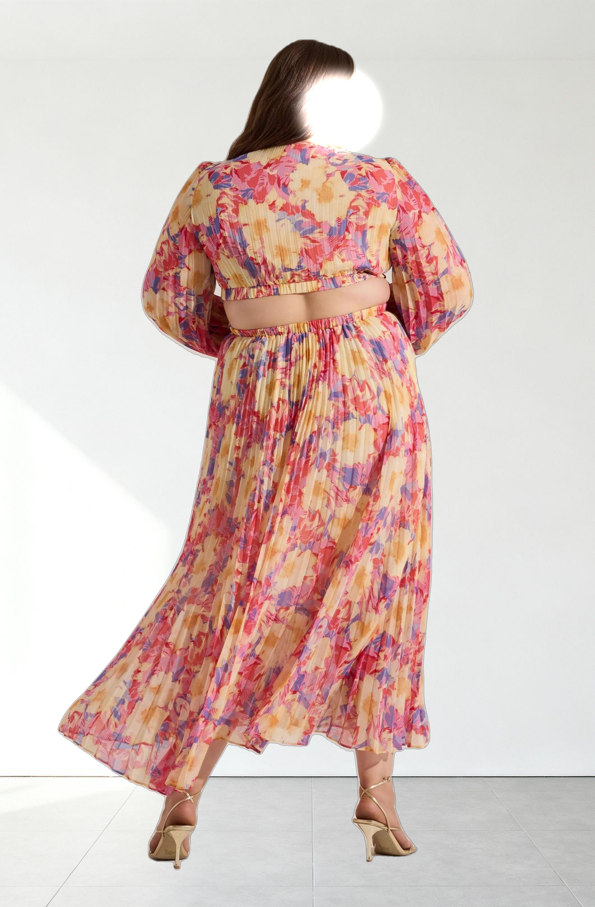 Revery Floral Long Sleeve Maxi Dress