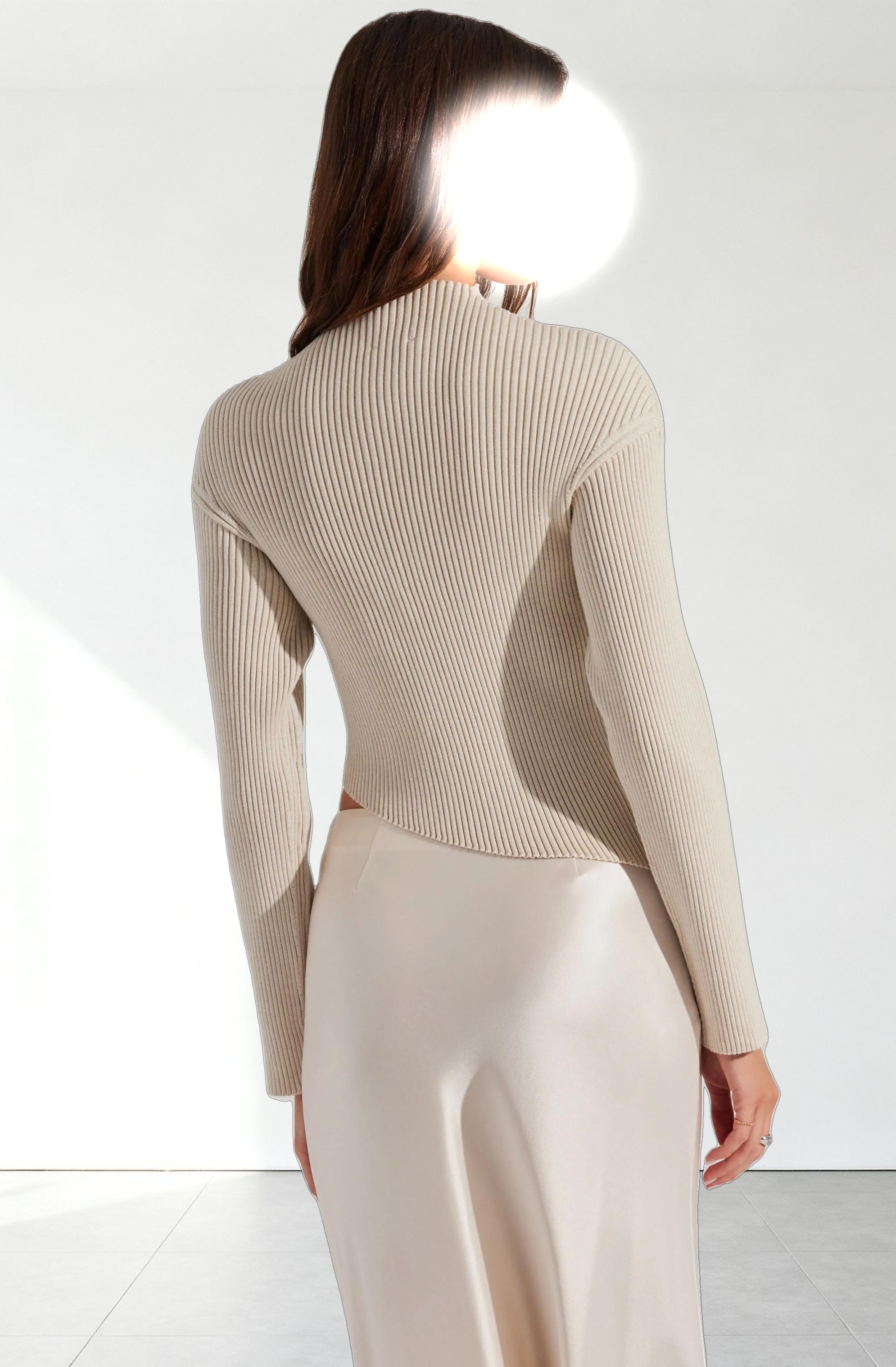 Essary Ribbed Knit Sweater
