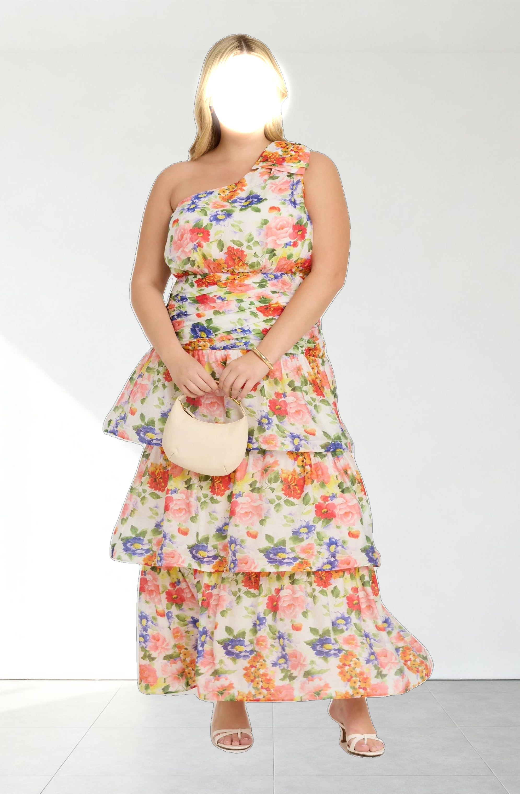 Natali One Shoulder Maxi Dress