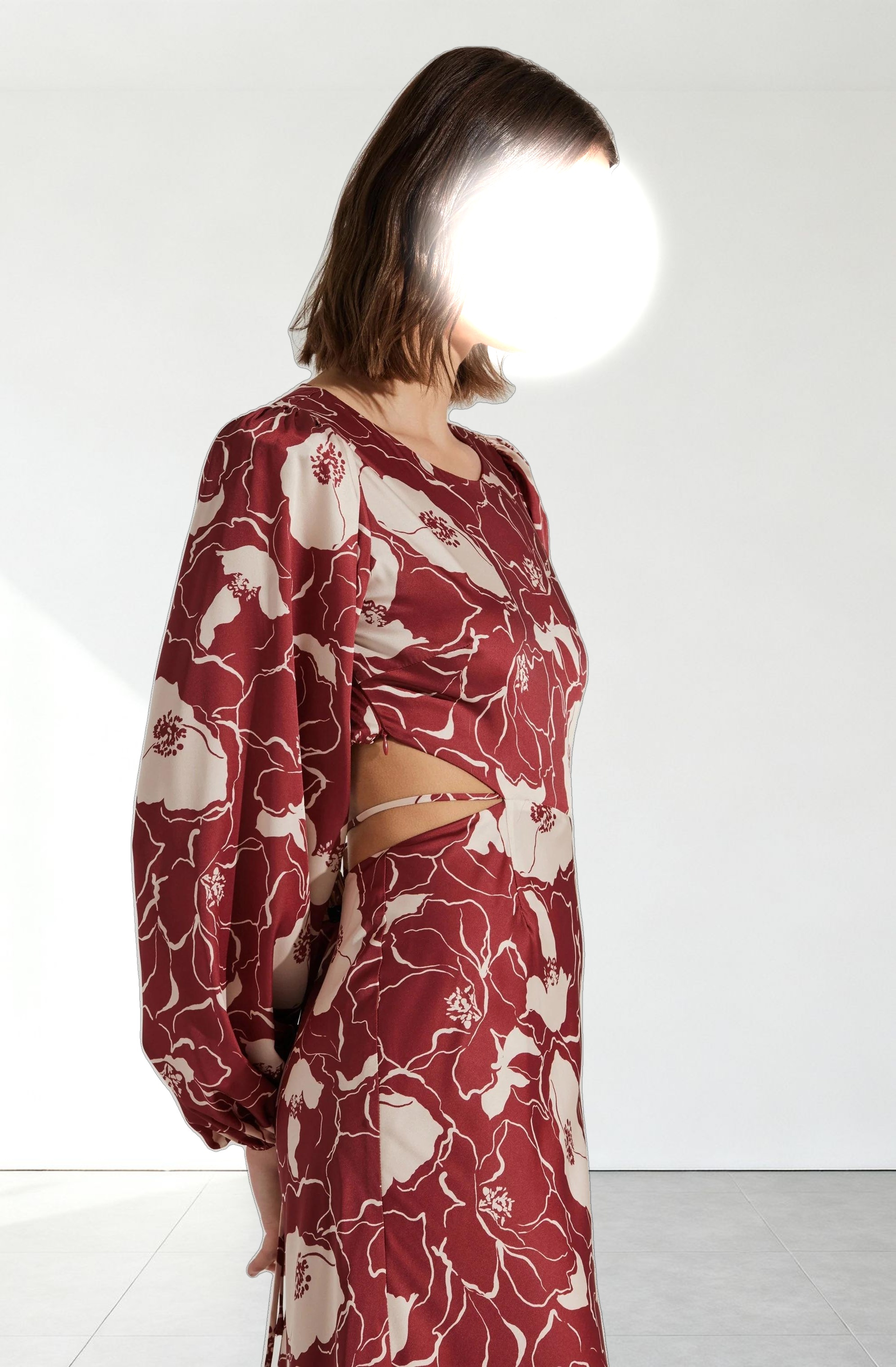 Quinn Floral Cutout Maxi Dress